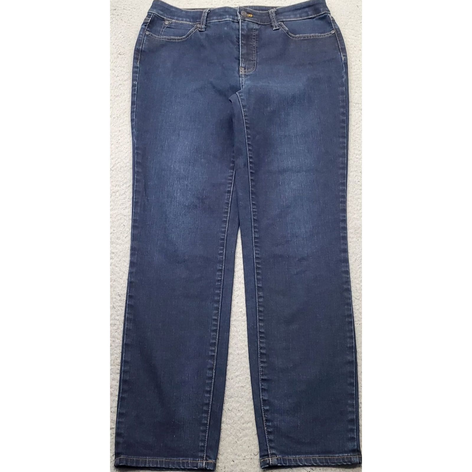 Talbots Talbots Slim Ankle Jeans Womens 6 Blue Denim 5-Pocket Streetwear Vintage: No Size 28" / US 6 / IT 42 - 2 Thumbnail