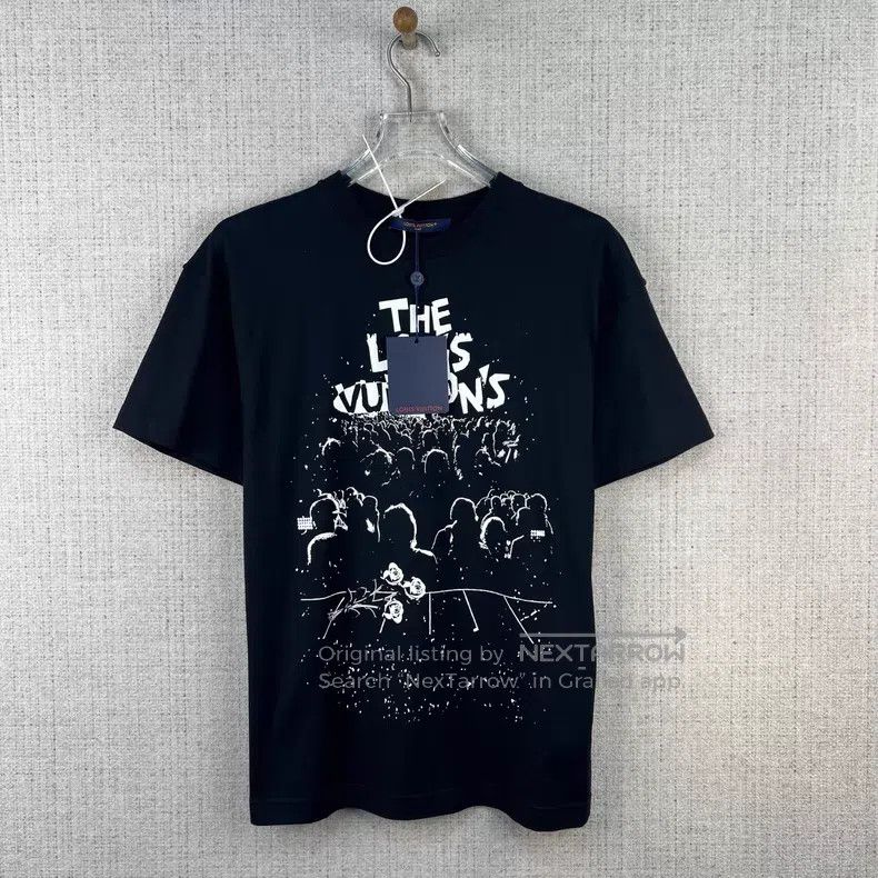 Louis Vuitton Louis Vuitton Band Letter Logo Print Crew Neck Short Sleev Size US XS / EU 42 / 0 - 1 Thumbnail