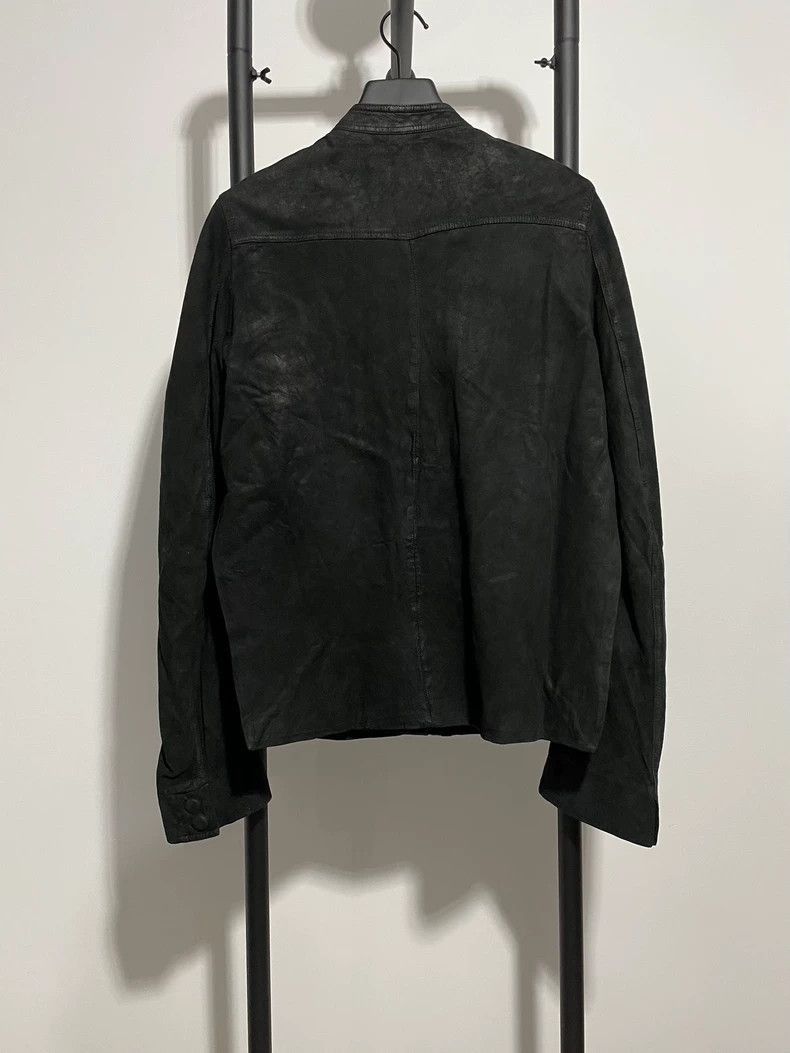 Rick Owens Rick Owens Rick Owens Leather Jacket in Green-2507 Size US M / EU 48-50 / 2 - 2 Thumbnail