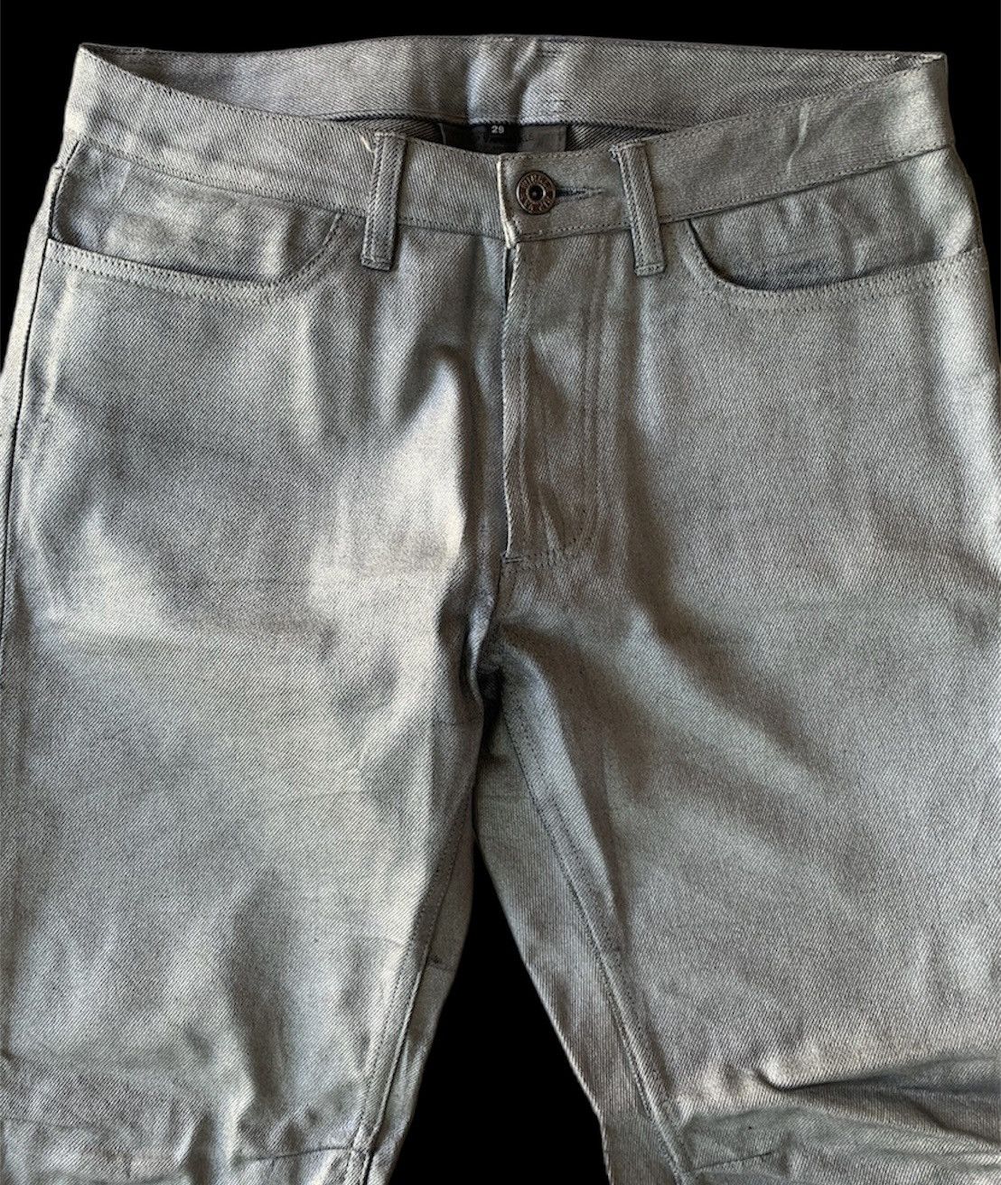image of Rip Van Winkle Japan Silver Wax Trousers, Men's (Size 28)
