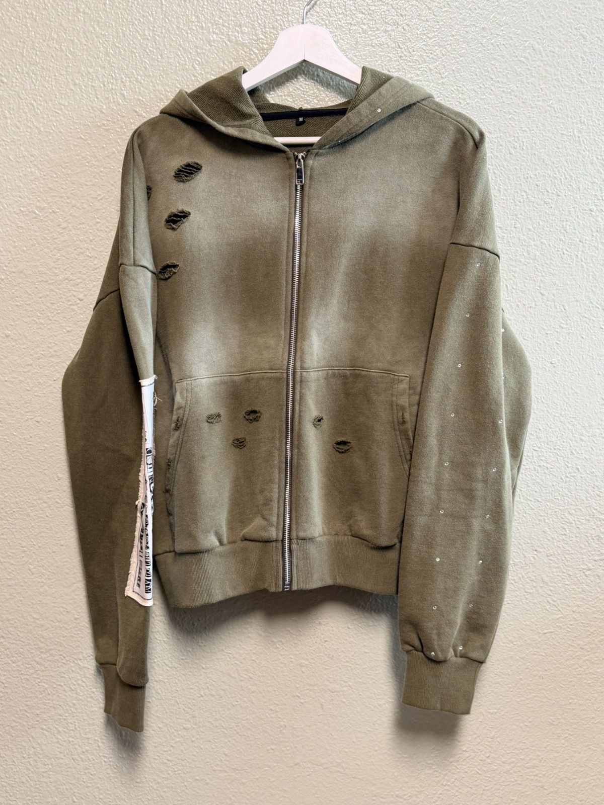 Other Rinestone Lottery Ticket Zip Up Size US M / EU 48-50 / 2 - 1 Thumbnail