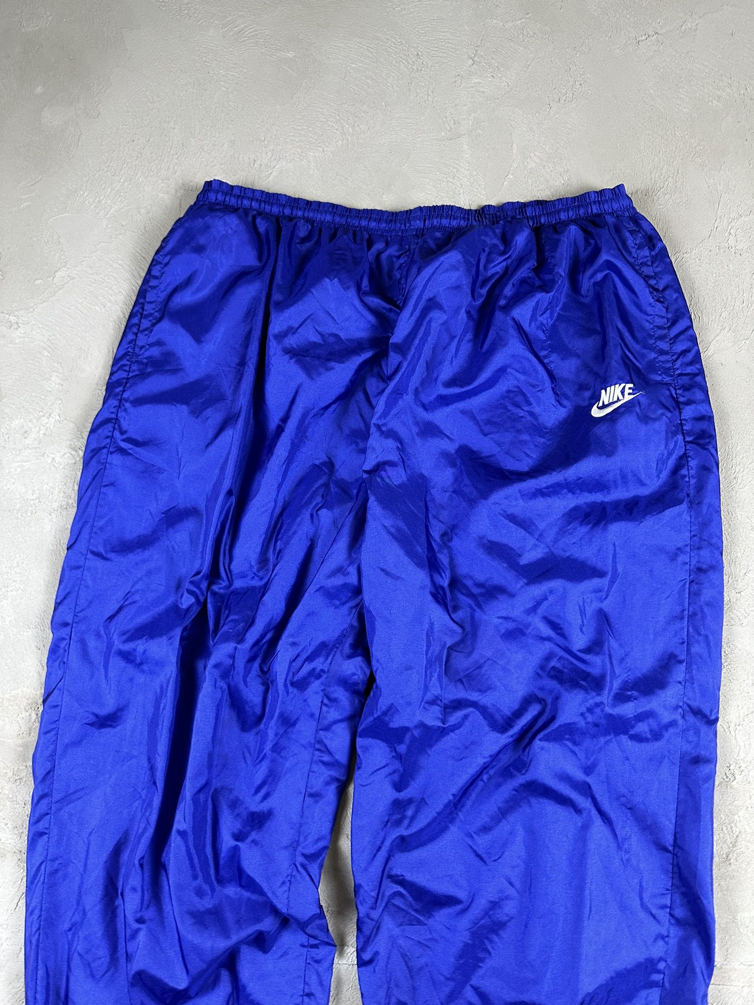 Nike 80s Vintage Nike Baggy Oversized Nylon Trackpants Size US 40 / EU 56 - 3 Thumbnail