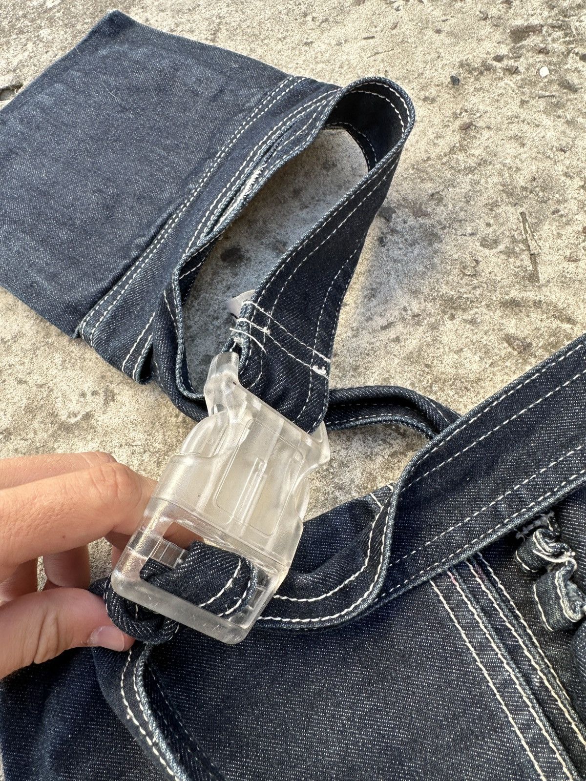 Japanese Brand Y2K Vintage Waist Bag Streetwear Casual Style Alt Hype Rare Size ONE SIZE - 4 Thumbnail