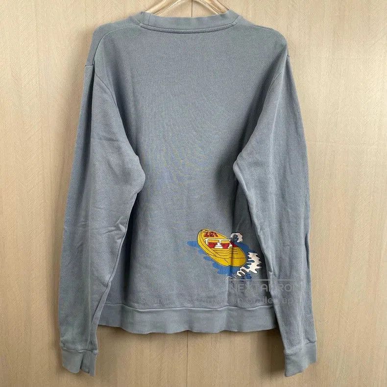 Loewe loewe cartoon embroidered logo sweatshirt. Size US M / EU 48-50 / 2 - 3 Thumbnail