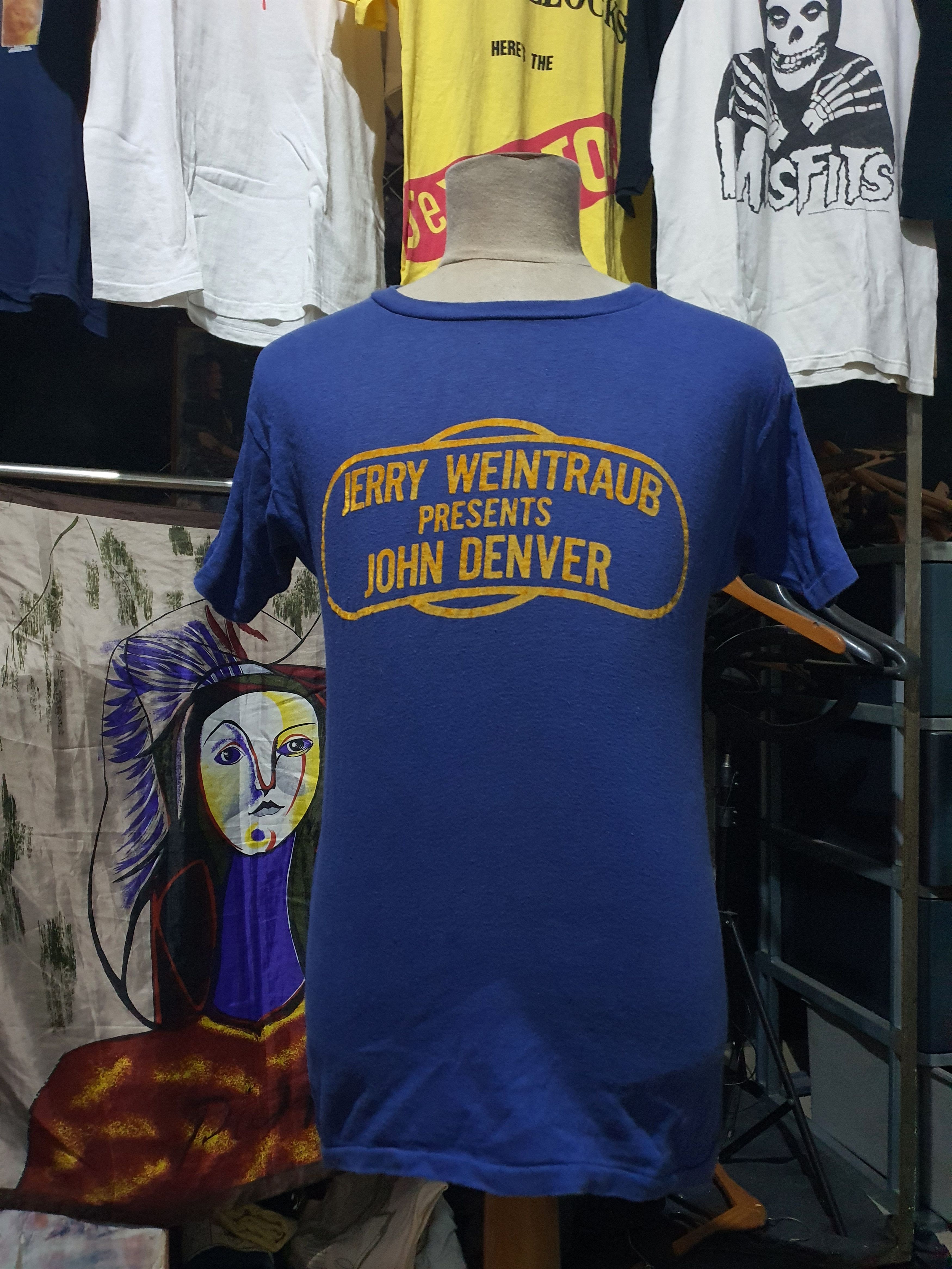 Band Tees × Vintage 🌹70s John Denver M 🌹 Size US M / EU 48-50 / 2 - 2 Thumbnail