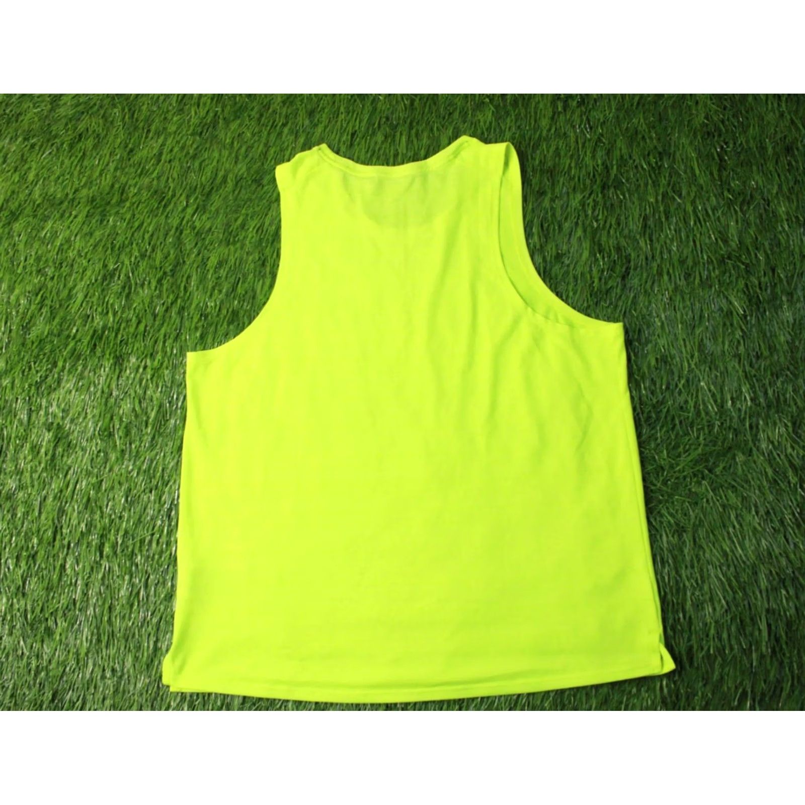 Nike NIKE Running DRI-FIT ORIGINAL 2021 RUN TRAINING MEN VEST SHIRT JERSEY SIZE L Neon Nike Running Tank Sleeveless Size US L / EU 52-54 / 3 - 7 Thumbnail