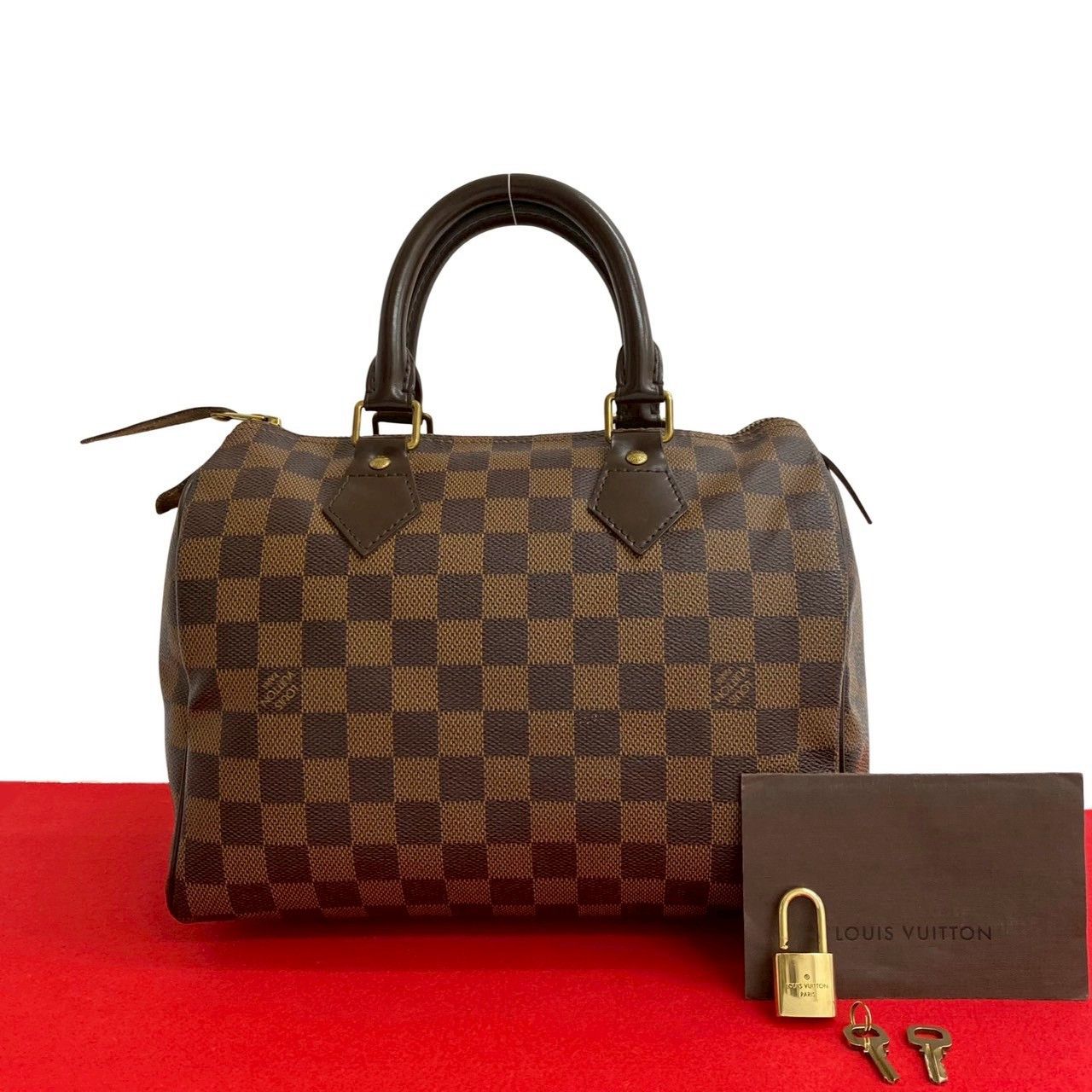 Louis Vuitton Louis Vuitton Speedy 25 Damier Handbag Canvas