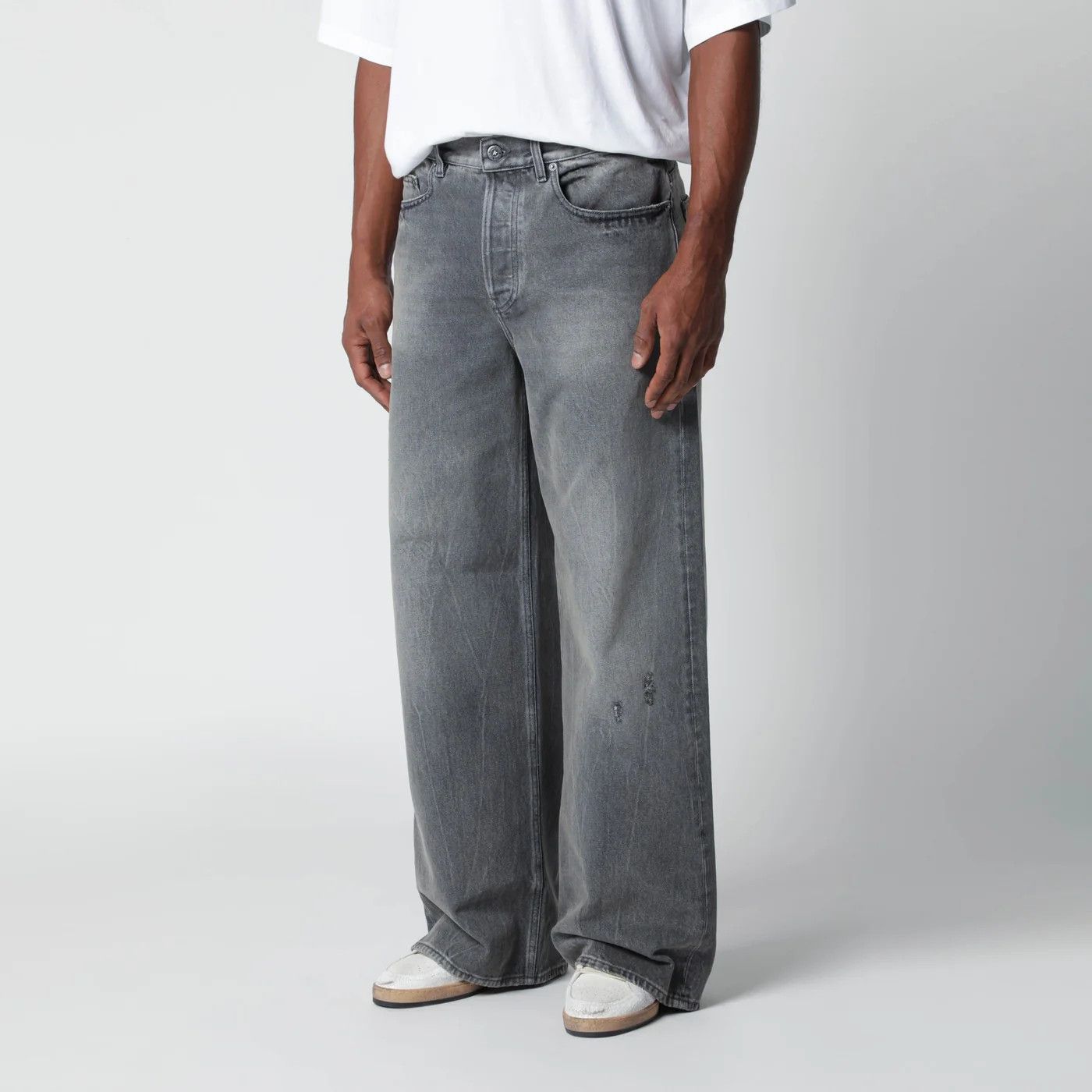 Golden Goose o1d2blof0426 Denim Jeans in Grey Size US 34 / EU 50 - 3 Thumbnail