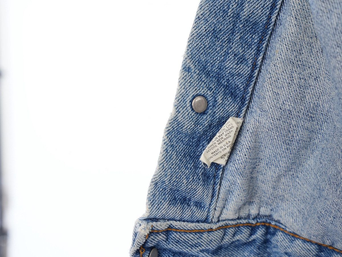 Levi's Vintage 80s Levi’s 70598 4891 Denim Jacket Baggy Jacket USA Size US S / EU 44-46 / 1 - 6 Thumbnail