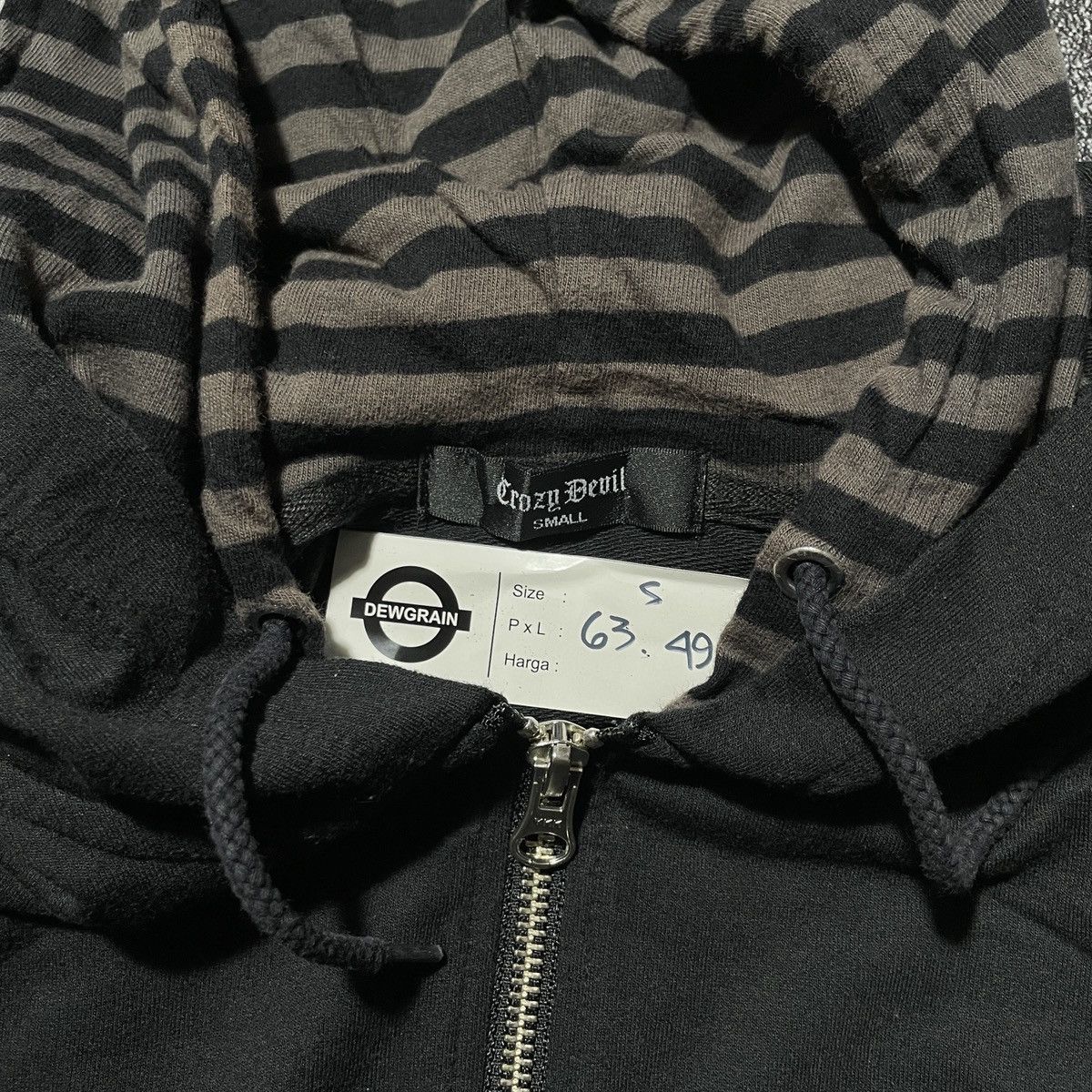 Japanese Brand Hoodie Shirts Crazy Devil Rare Items Size US S / EU 44-46 / 1 - 6 Thumbnail