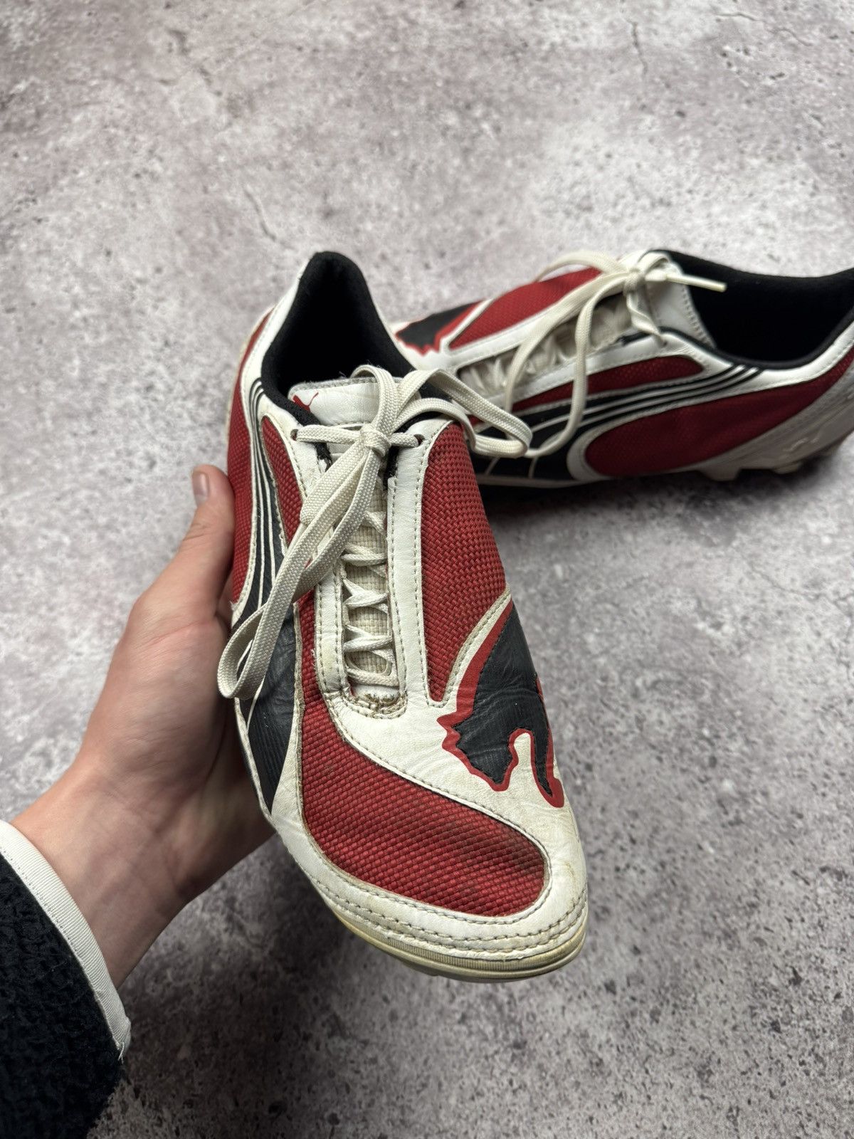 Maison MIHARA YASUHIRO × Puma Vintage 2000 Archive Puma V1.08 Soccer Football Bloke Cleats Size US 9 / EU 42 - 15 Thumbnail