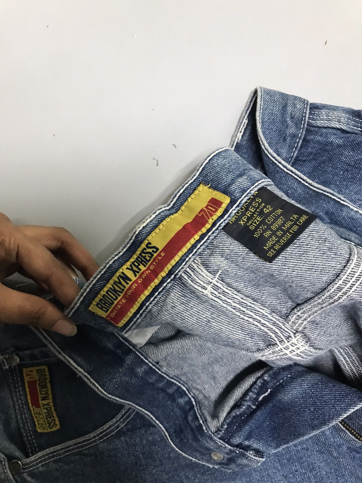 Brooklyn Xpress Vintage Brooklyn Xpress carpenter jort Size US 42 / EU 58 - 5 Thumbnail