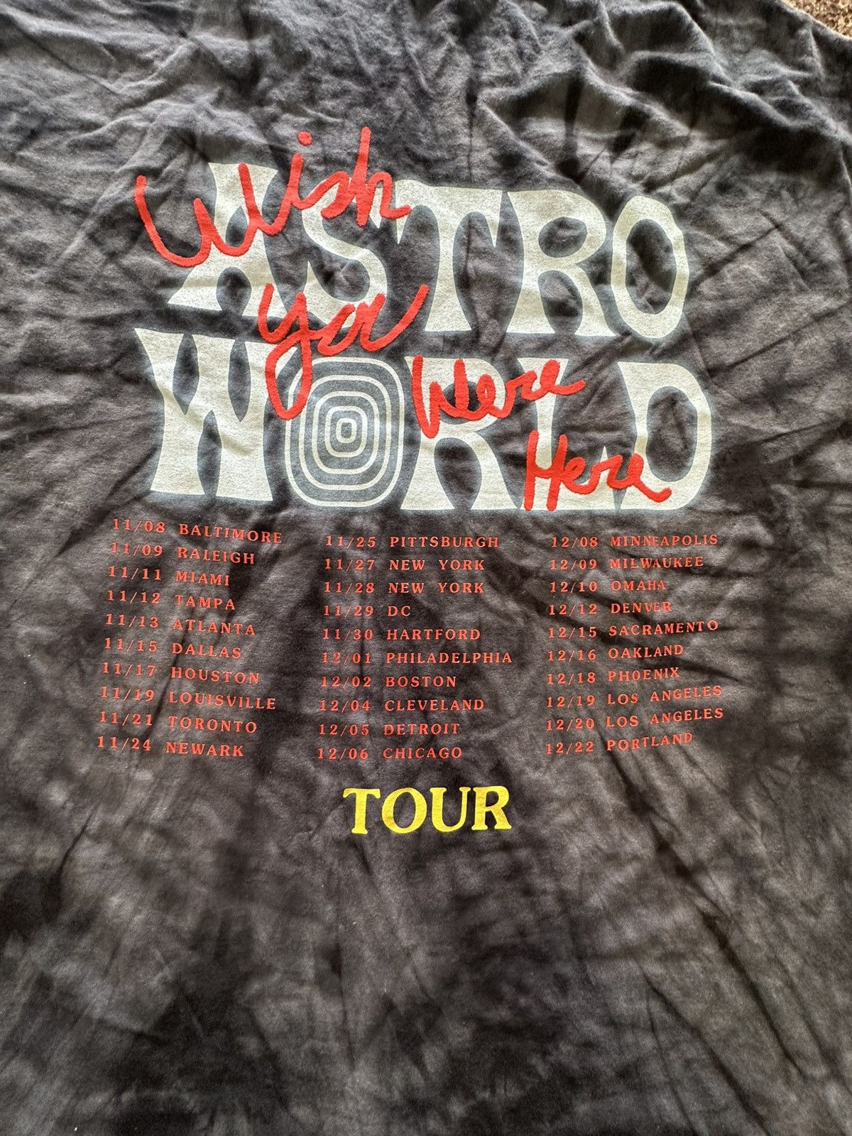 Travis Scott Travis Scott 2018 No Bystanders Rare Tour Tee/ 2XL Size US XXL / EU 58 / 5 - 4 Thumbnail