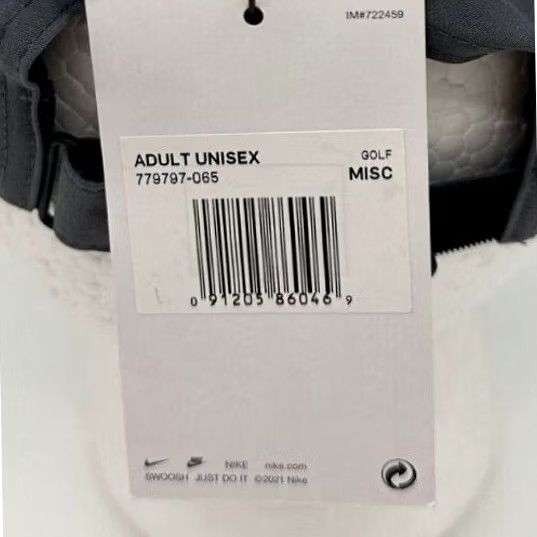 Nike Nike Hat Adult Unisex OSFM Grey Legacy91 Pure Vax Dri-Fit Strapback Golf Cap NEW Size ONE SIZE - 4 Thumbnail