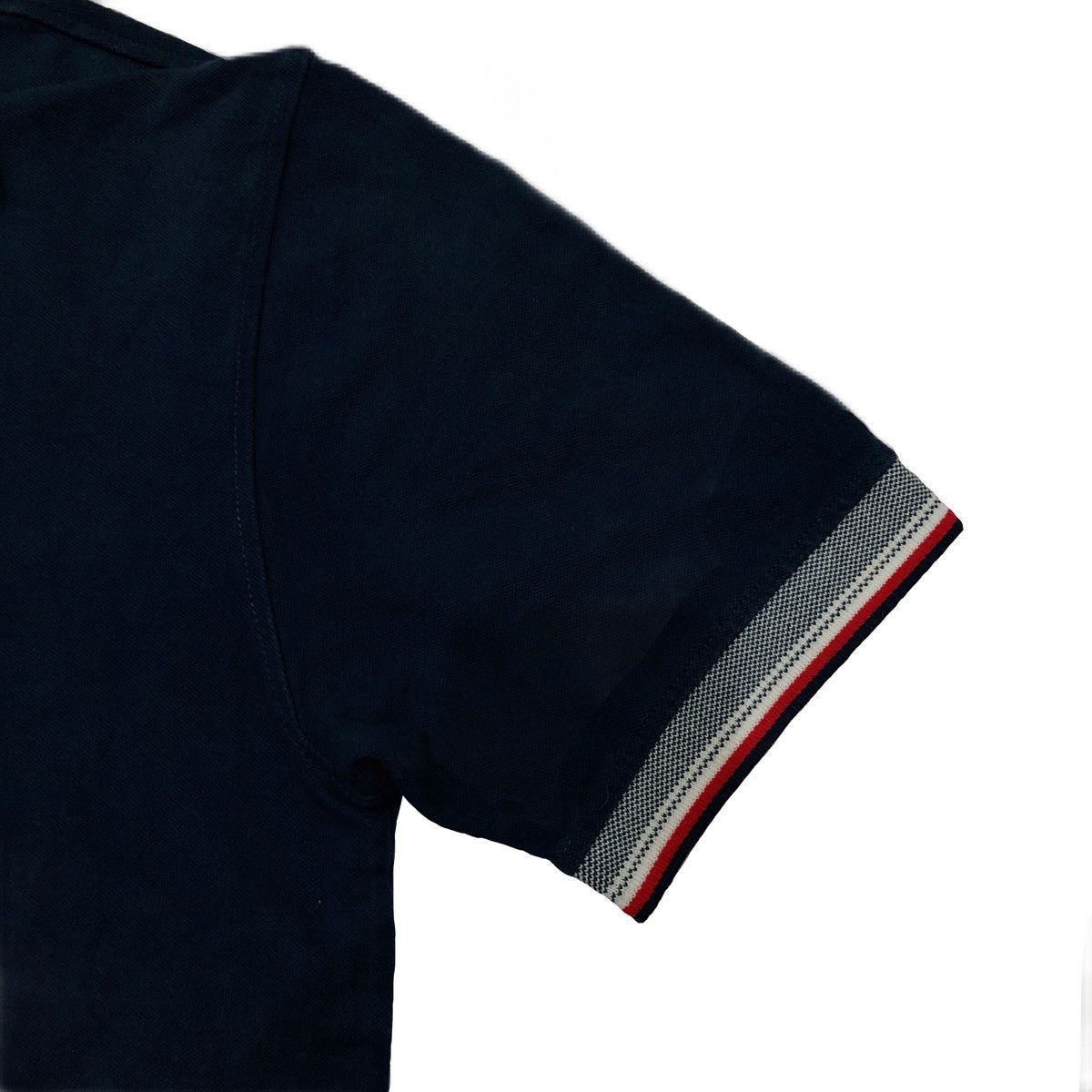 Burberry × Vintage Burberry Brit men's navy check placket polo shirt medium Size US M / EU 48-50 / 2 - 3 Thumbnail