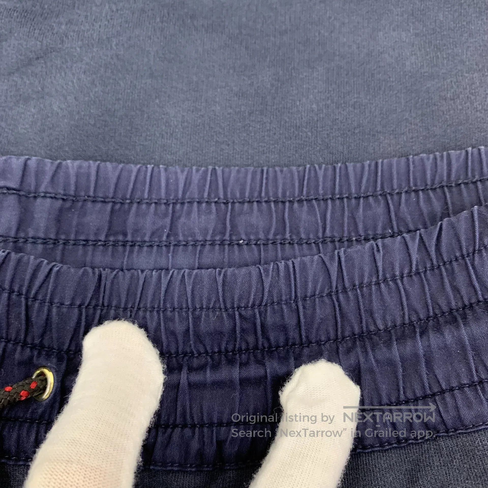 Burberry Burberry size XS Dark Blue Cotton Zipper Design Drawstring Size US 27 - 9 Thumbnail