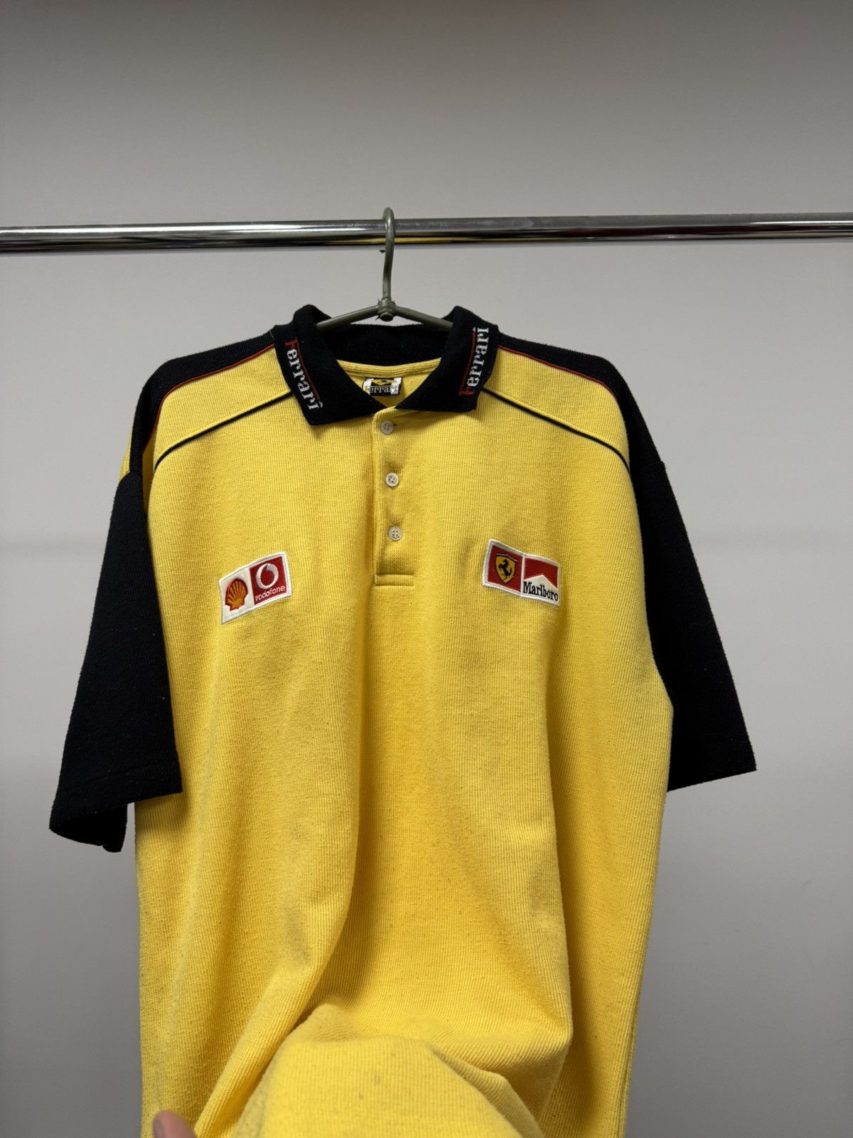 Ferrari × Marlboro × Vintage Vintage Ferrari Polo T shirt Racing F1 Marlboro Mens Xl Size Size US XL / EU 56 / 4 - 3 Thumbnail