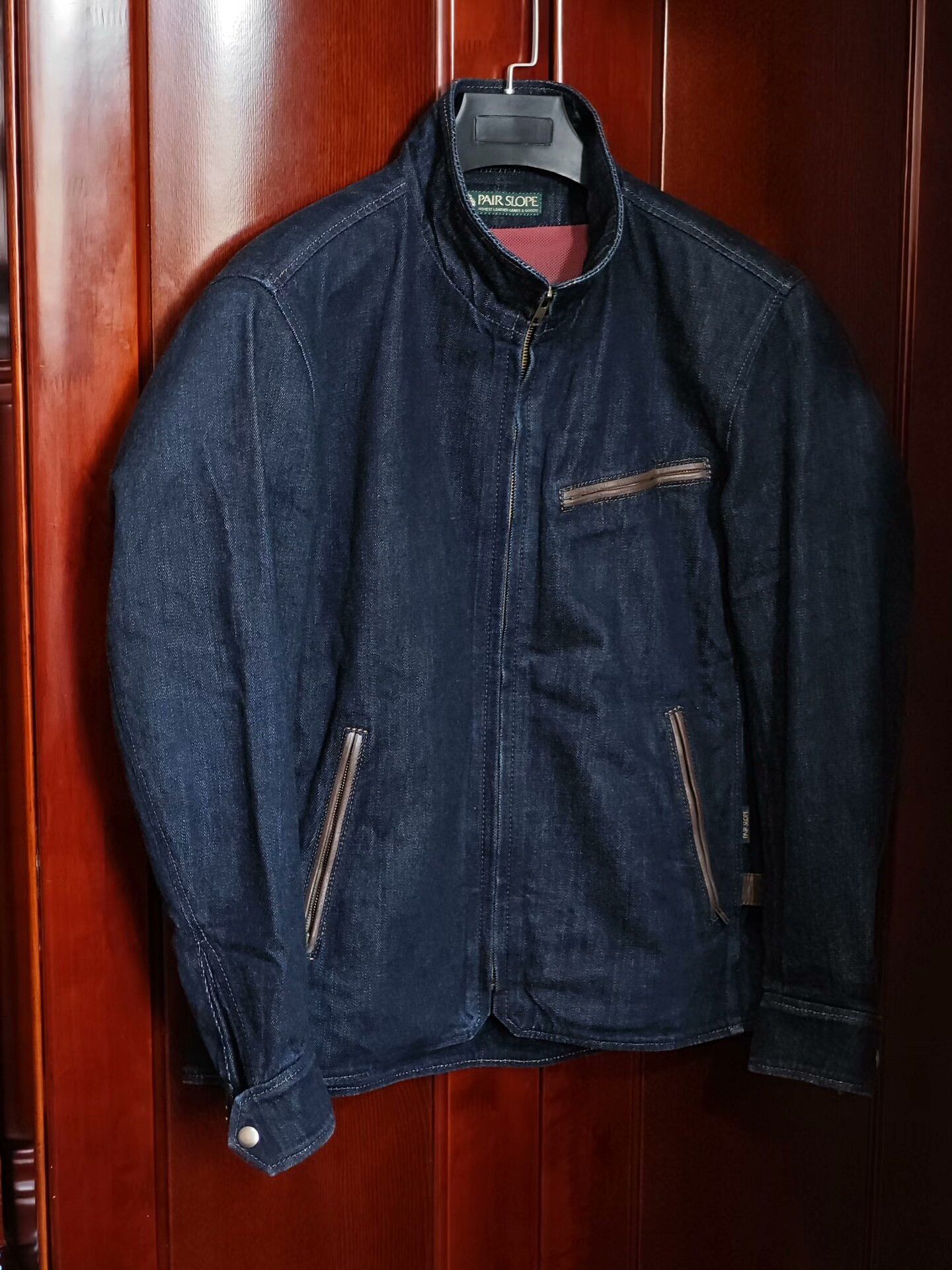 Japanese Brand Japanese Denim Motorcycle Jacket Size US M / EU 48-50 / 2 - 1 Thumbnail