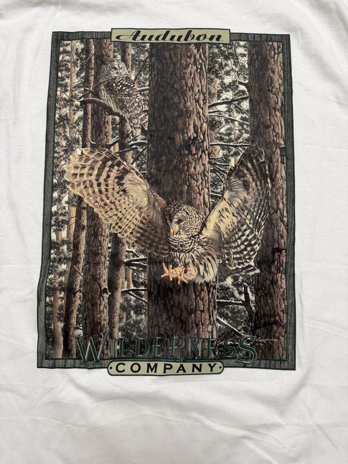 Other Vtg 90s Audubon Wilderness Company T-shirt Size ONE SIZE - 2 Thumbnail