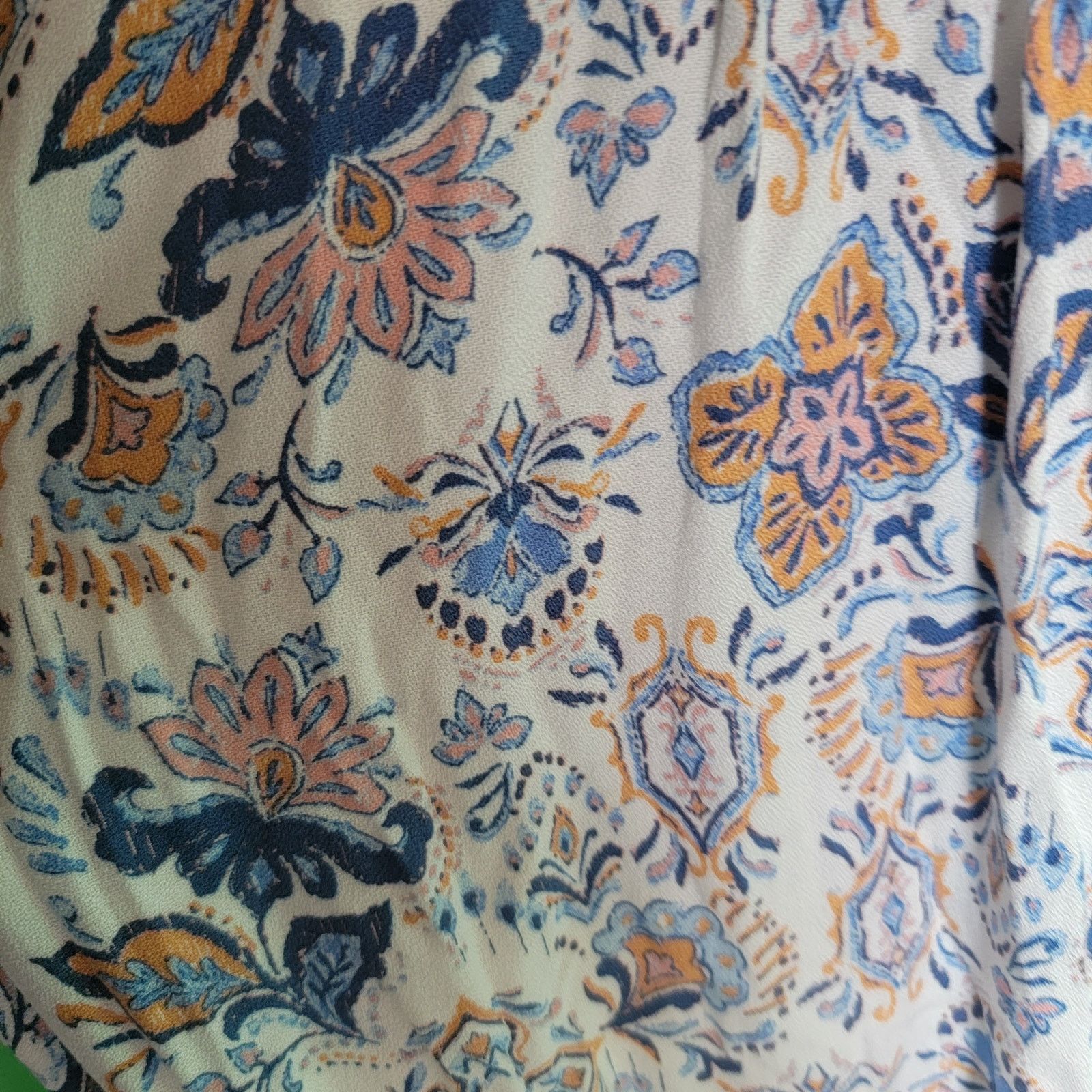 Lucky Brand Lucky Brand Peasant Boho Midi Dress Size Medium Size M / US 6-8 / IT 42-44 - 10 Thumbnail