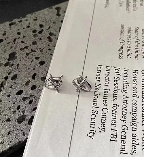 Designer Retro punk earrings Size ONE SIZE - 3 Thumbnail