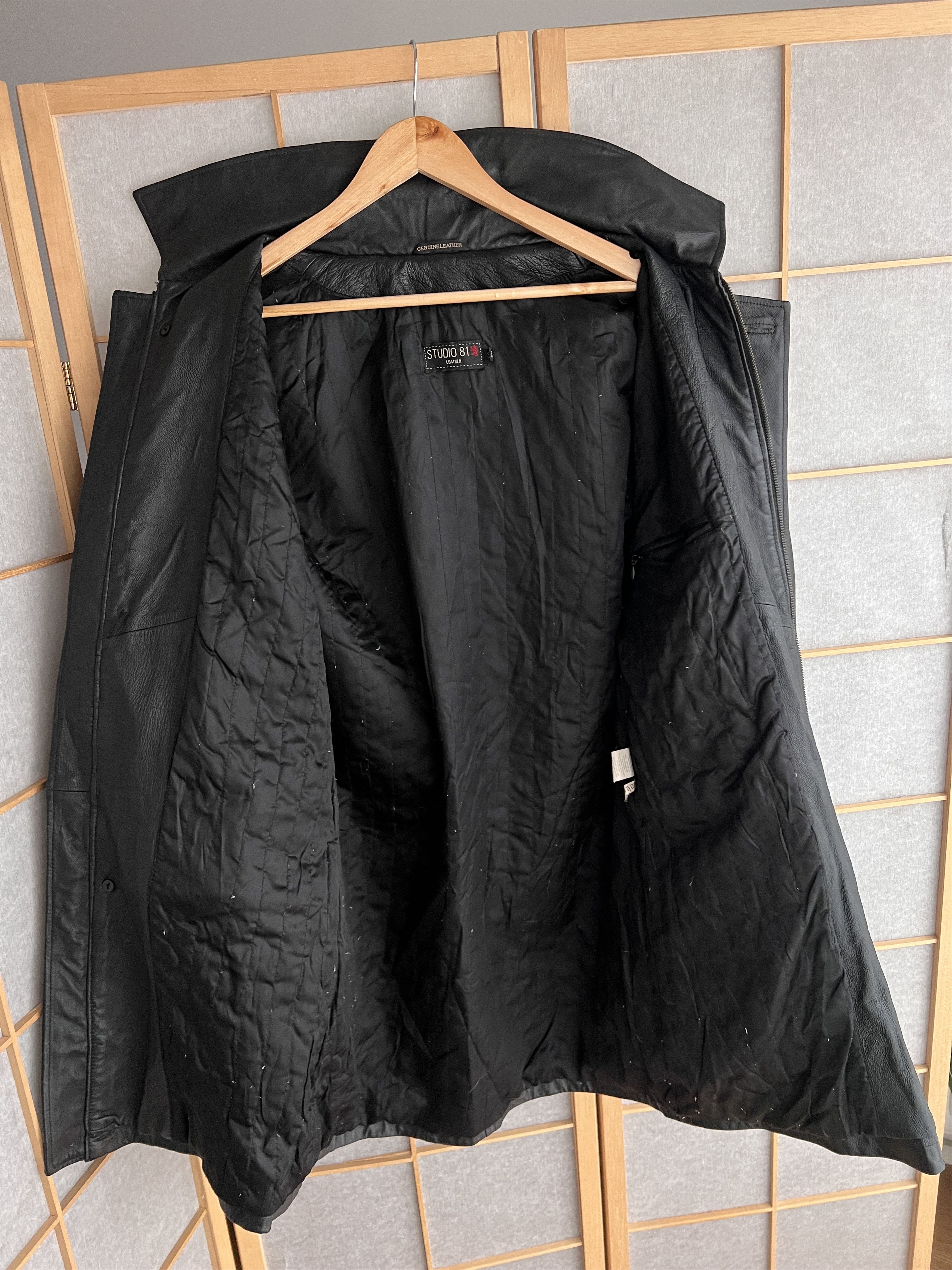 If Six Was Nine 14th Addiction Yohji Yamamoto style leather jacket LGB coat Size US XL / EU 56 / 4 - 17 Thumbnail