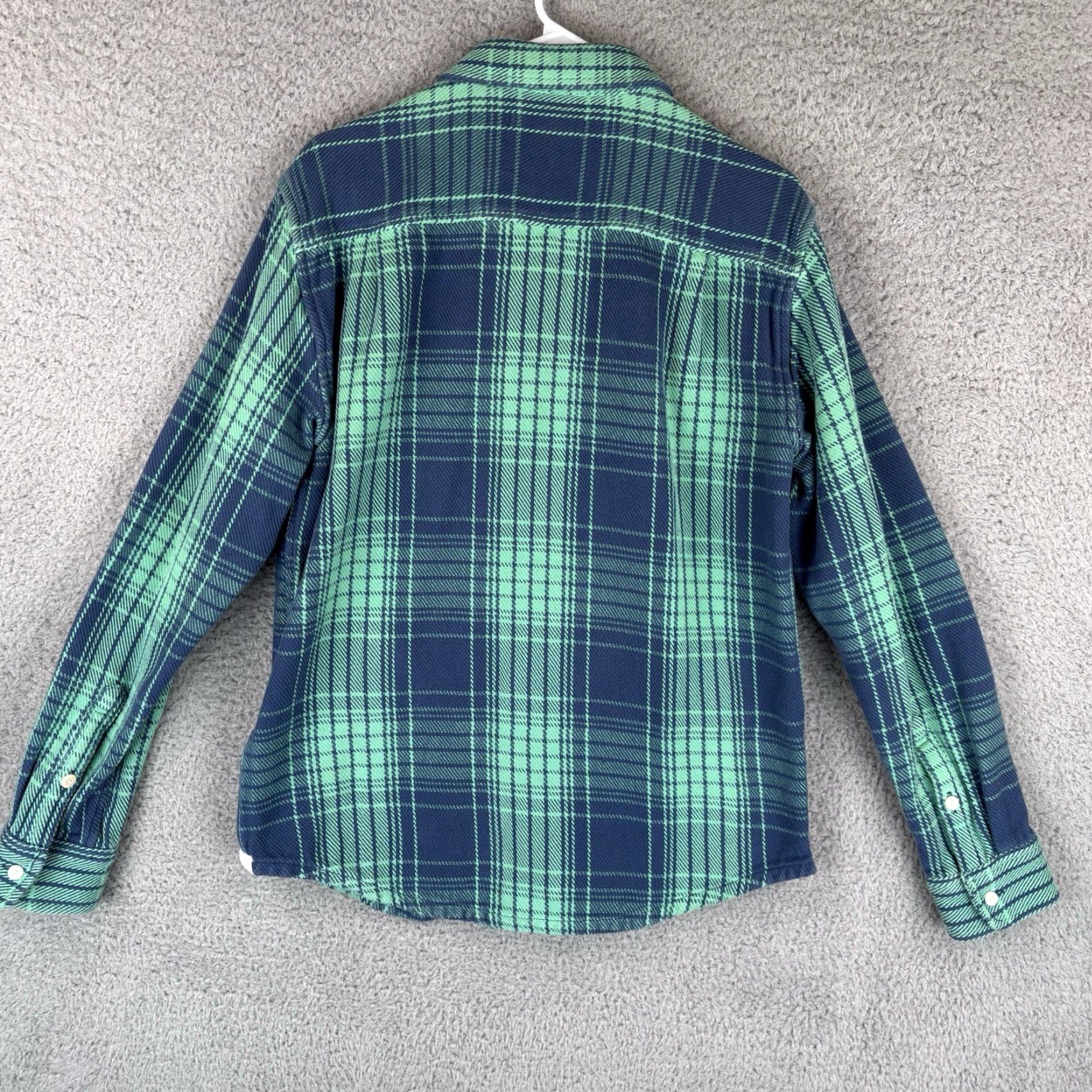 Outerknown VINTAGE Outerknown Button-Up Shirt Mens Small Green Plaid Cotton Flannel Outdoor Pocketed Size US S / EU 44-46 / 1 - 3 Thumbnail