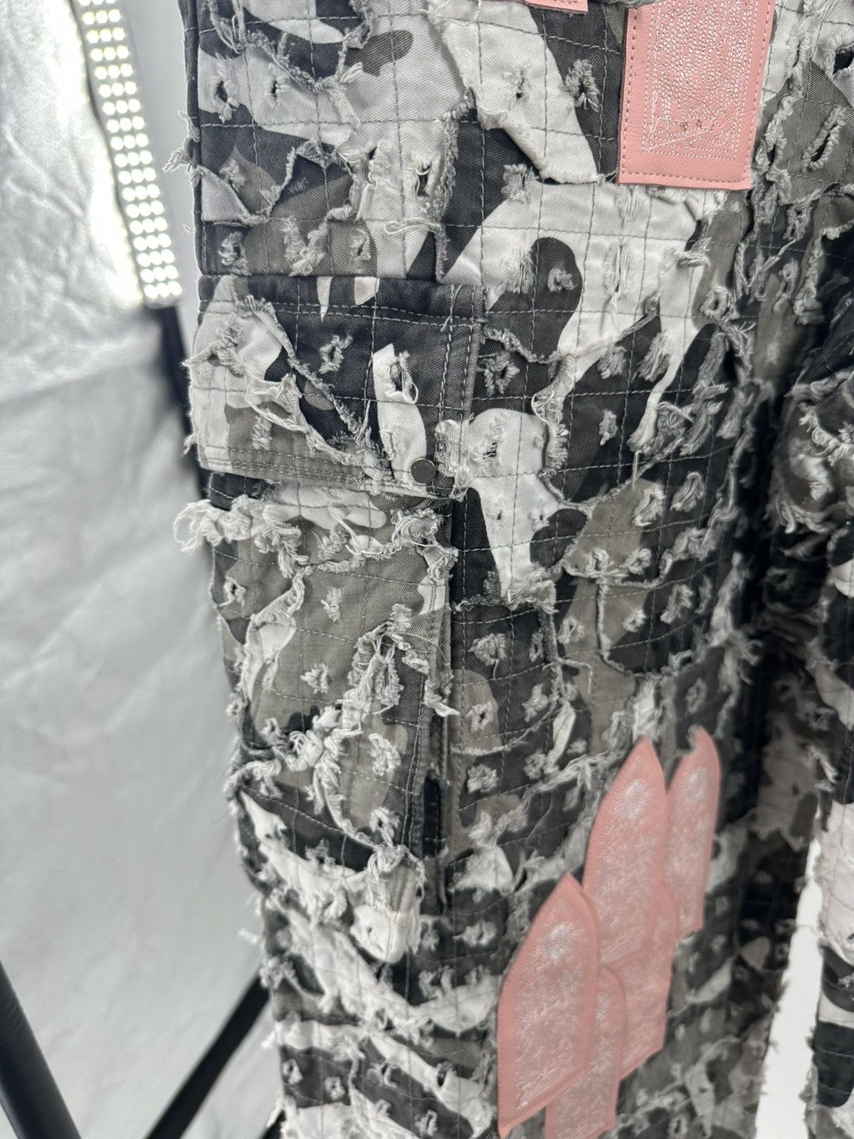 Who Decides War WHO DECIDES WAR camo patchwork pants 1/1 Size US 34 / EU 50 - 6 Thumbnail