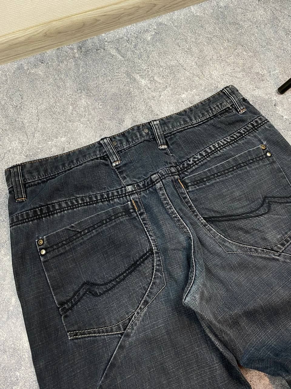 Japanese Brand Jeans Dirty Pants faded crash denim thrashed y2k distressed Size US 38 / EU 54 - 10 Thumbnail