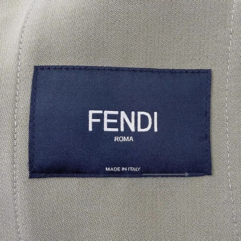 Fendi FENDI Military Green Cargo Jacket. Size US L / EU 52-54 / 3 - 4 Thumbnail
