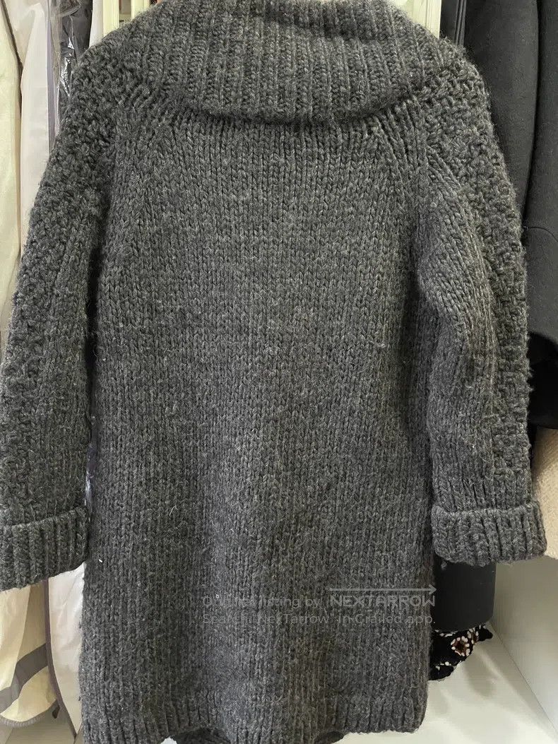 Yohji Yamamoto Yohji Yamamoto Grey Knit Cardigan sweater Size US M / EU 48-50 / 2 - 5 Thumbnail