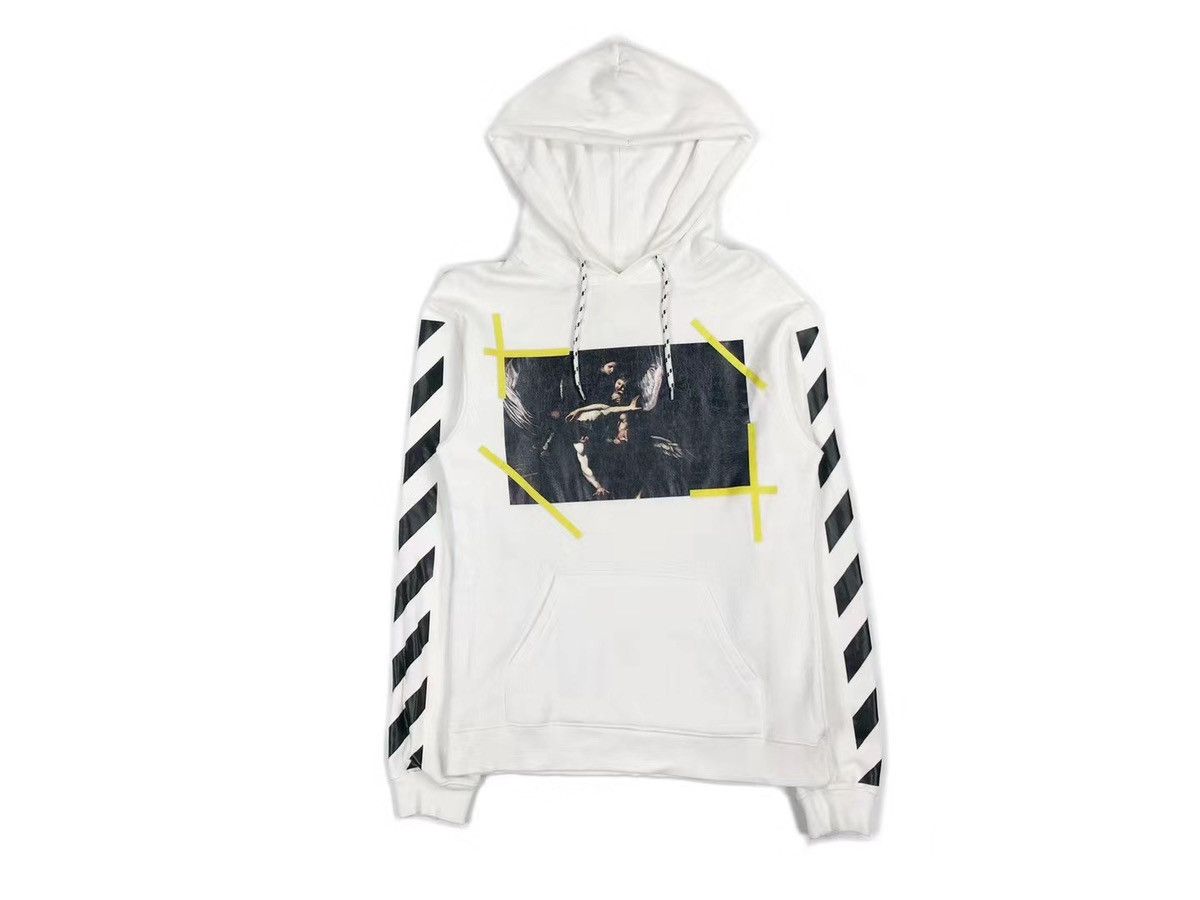 Image of Off White Off-White Caravaggio Hoodie, Men's (Size Small)