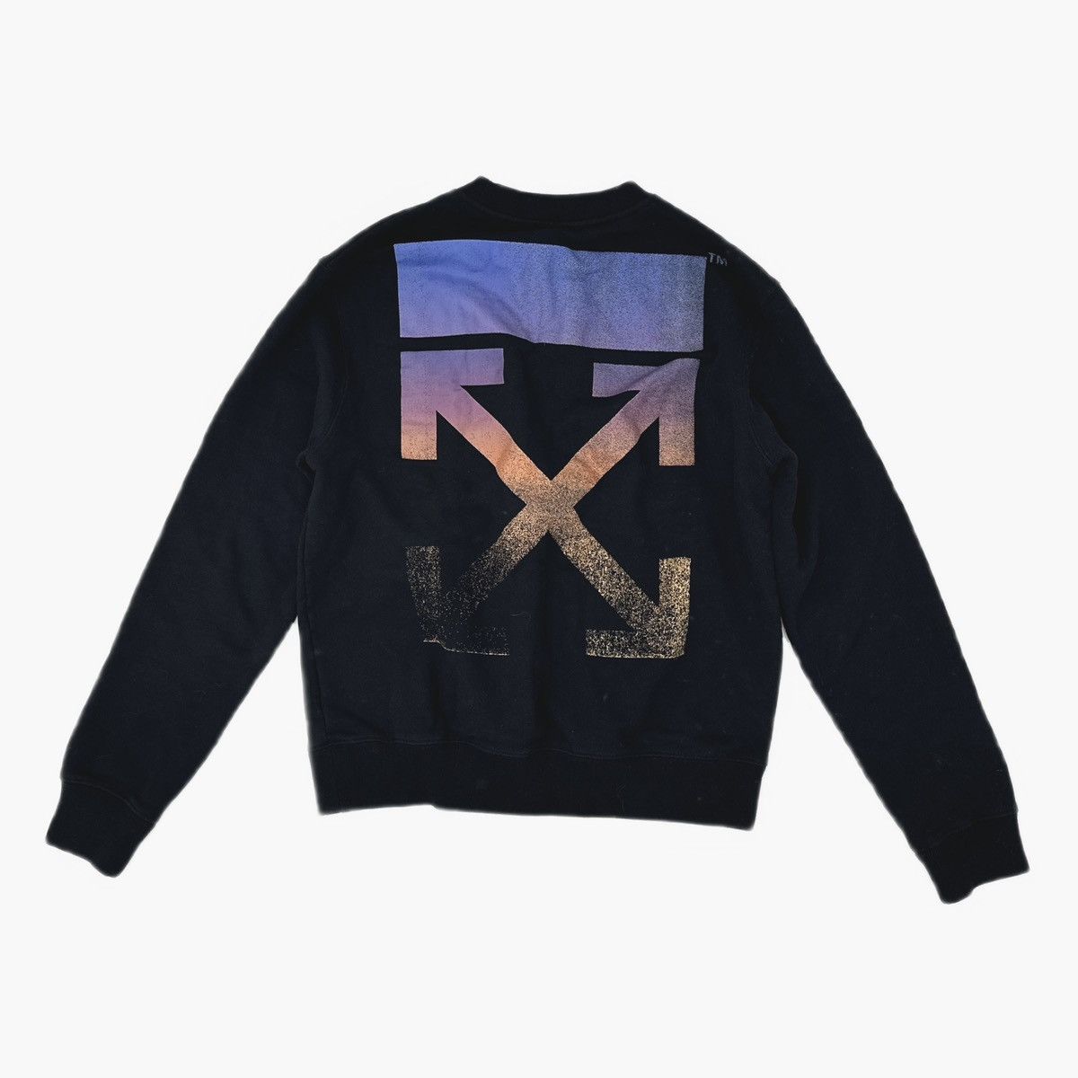Off-White Off-White Degrade Arrow Slim Crewneck sweatshirt Size US L / EU 52-54 / 3 - 1 Thumbnail