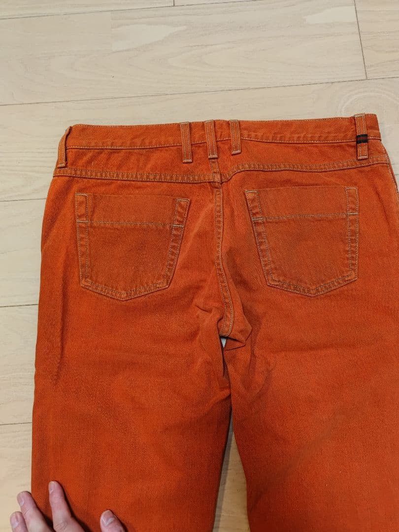 Gucci Gucci Orange Denim Jeans 48 New with Tags Size US 32 / EU 48 - 10 Thumbnail