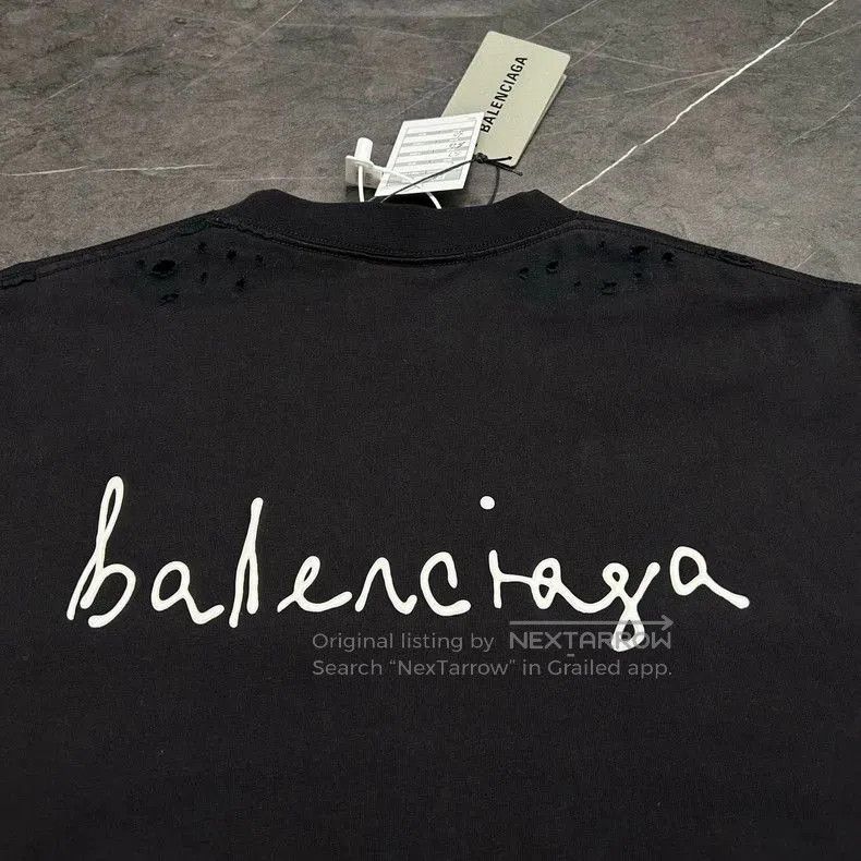 Balenciaga Balenciaga Valentine's Limited Logo Tee. Size US L / EU 52-54 / 3 - 3 Thumbnail