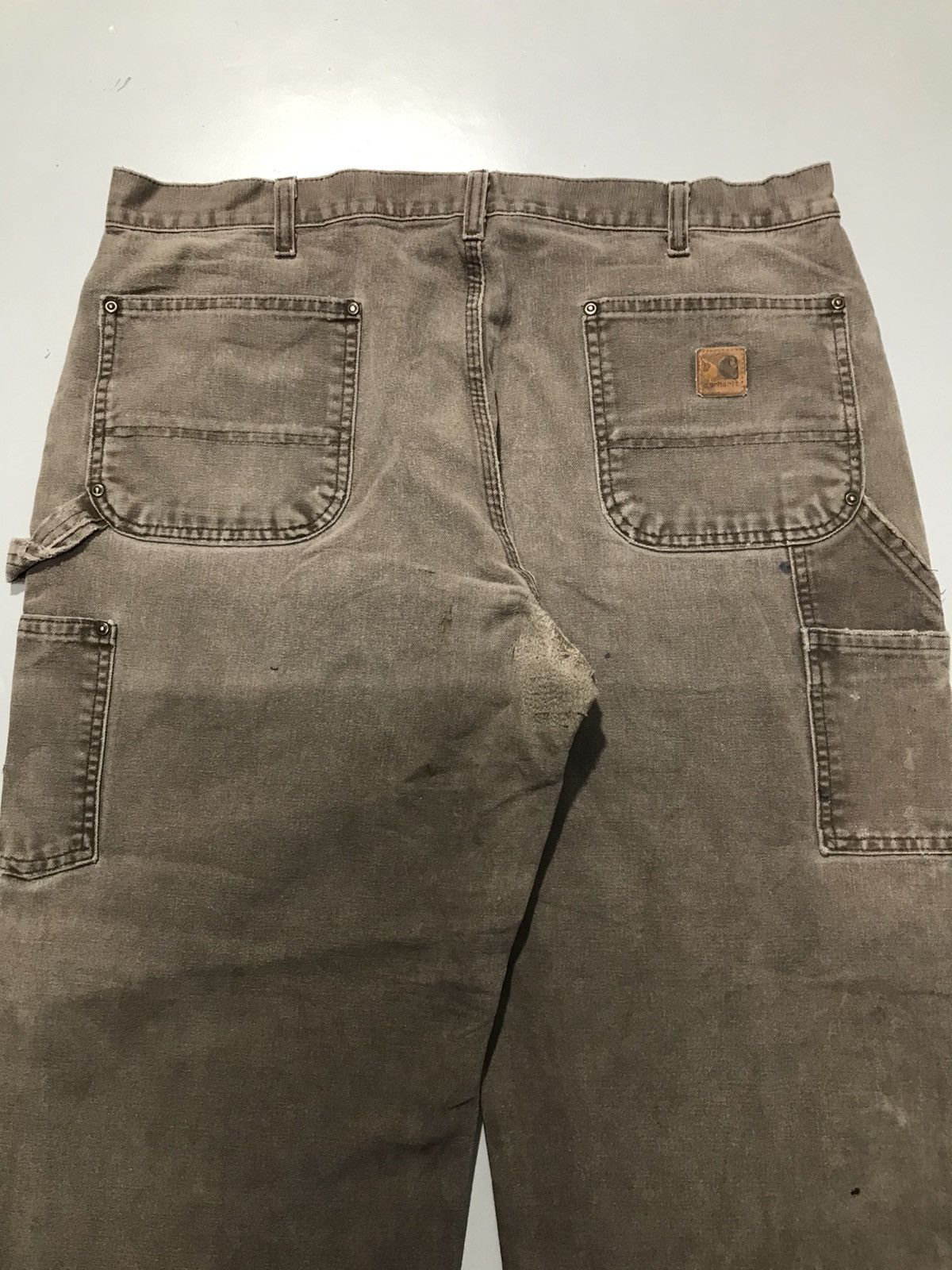 Carhartt Vintage carhartt B136 DKB double knee workwear denim Size US 38 / EU 54 - 11 Thumbnail