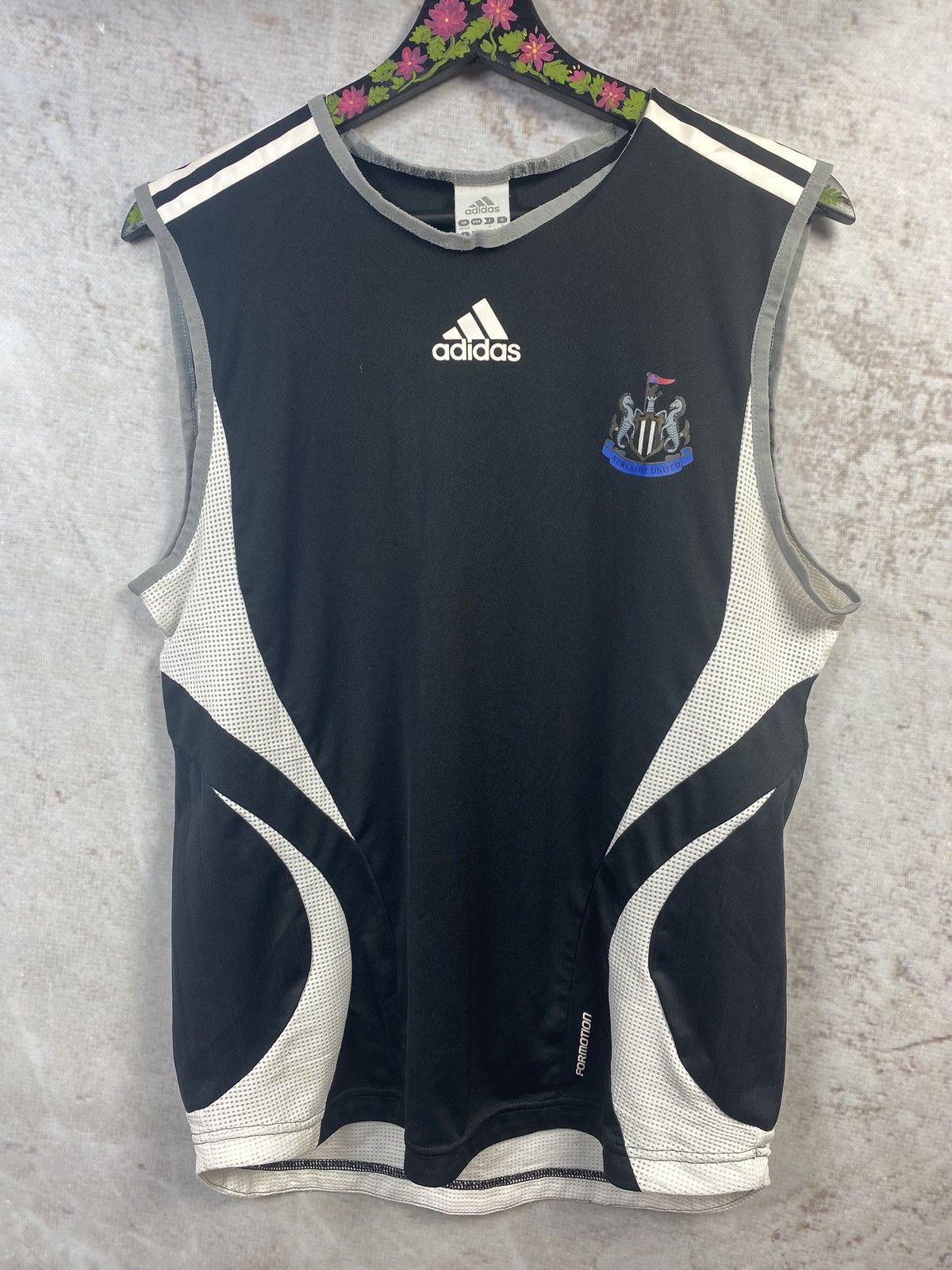 Adidas Vintage Adidas Newcastle soccer jersey vest 2006-07 Size US S / EU 44-46 / 1 - 1 Thumbnail