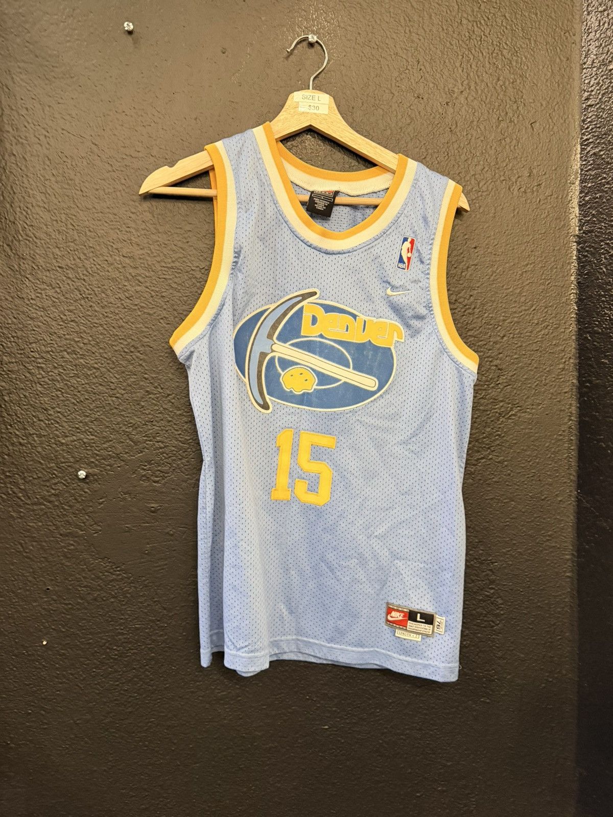 Nike Vintage Nike Rewind Carmelo Anthony #15 Size US L / EU 52-54 / 3 - 2 Thumbnail