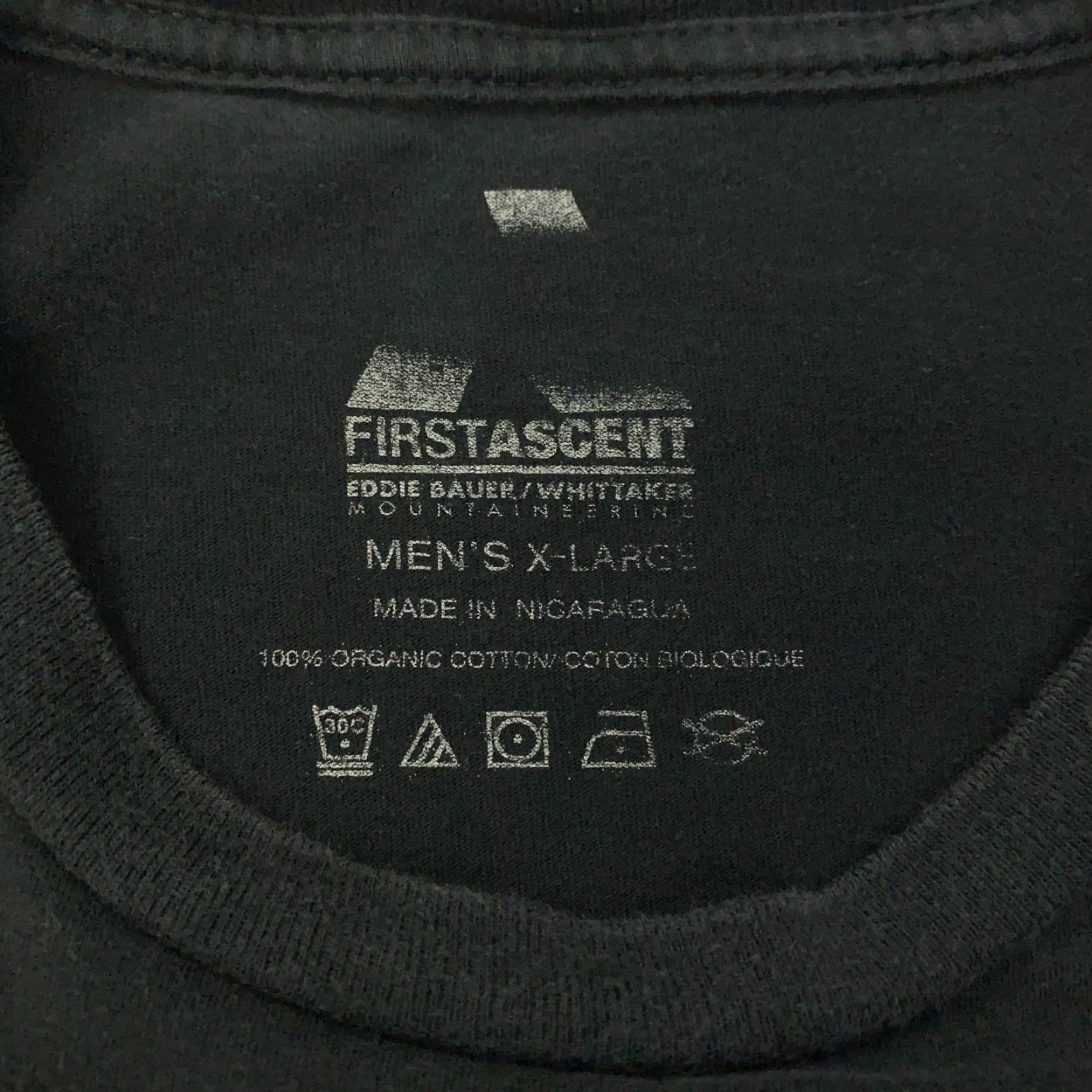 Eddie Bauer EDDIE BAUER First Ascent T-Shirt Mens XL Black Solid Mountaineering Size US XL / EU 56 / 4 - 3 Thumbnail