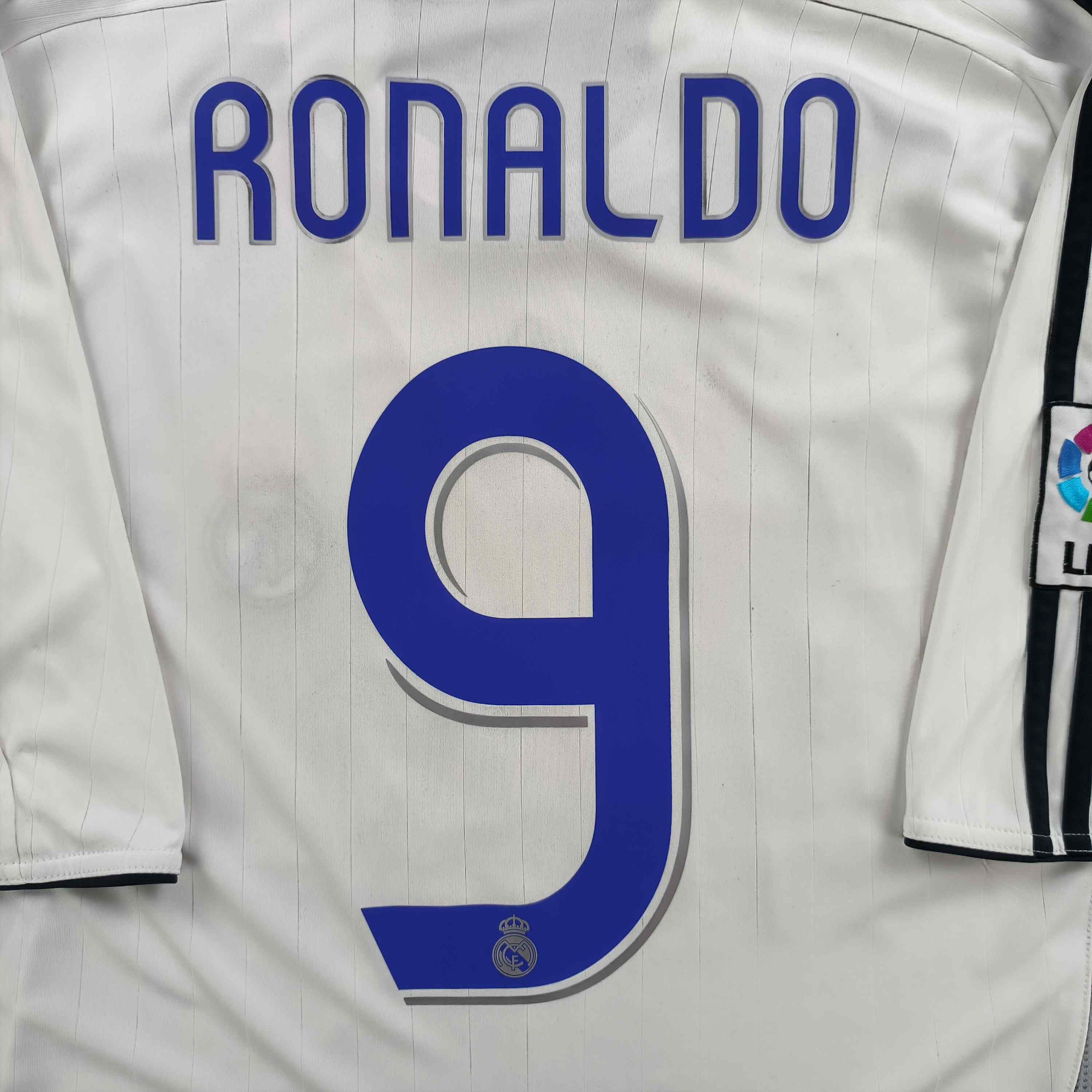 Adidas Real Madrid 2006-07 Adidas home Ronaldo football jersey XL Size US XL / EU 56 / 4 - 8 Thumbnail