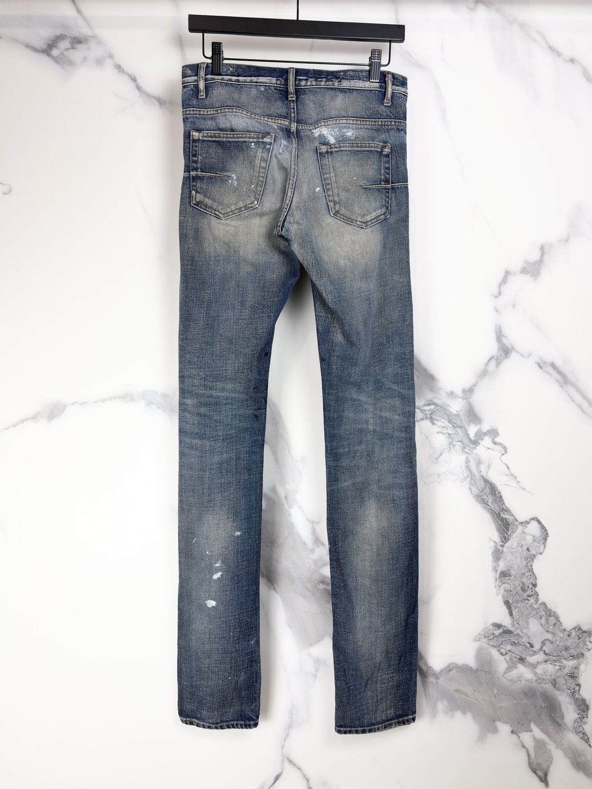 Dior AW12 Dior Homme Faded Indigo Jake Denim Jeans KVA Size US 28 / EU 44 - 2 Thumbnail