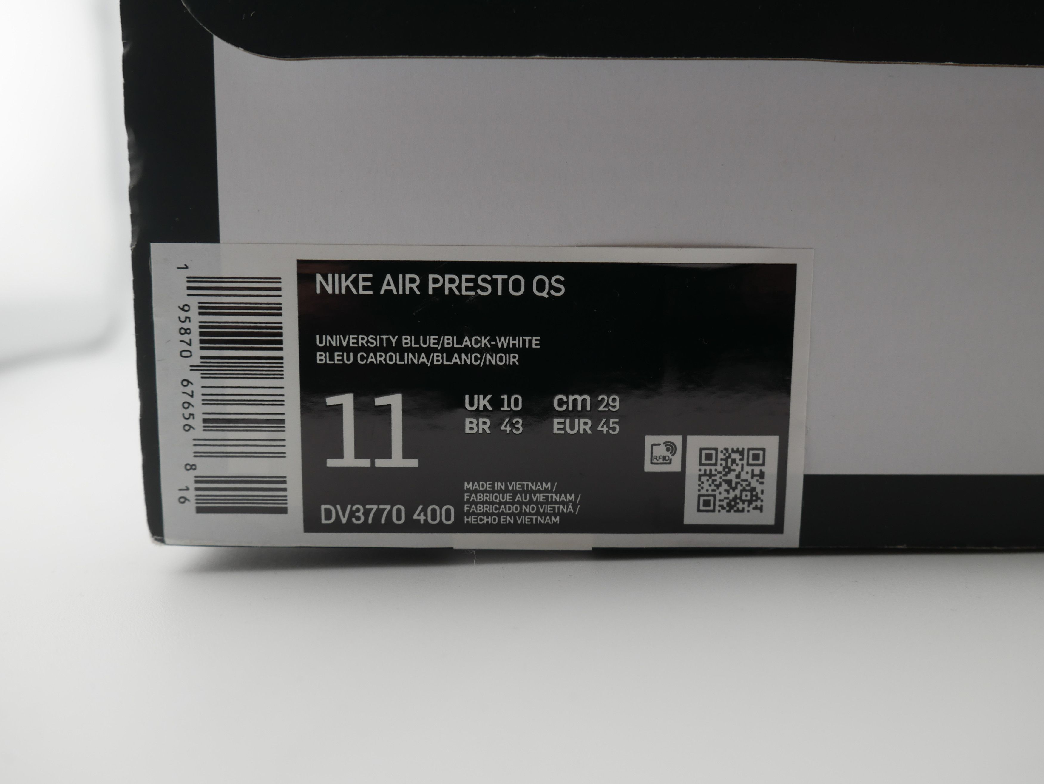 Nike Nike Air Presto QS x Hello Kitty University Blue DV3770-400 Size US 11 / EU 44 - 2 Thumbnail