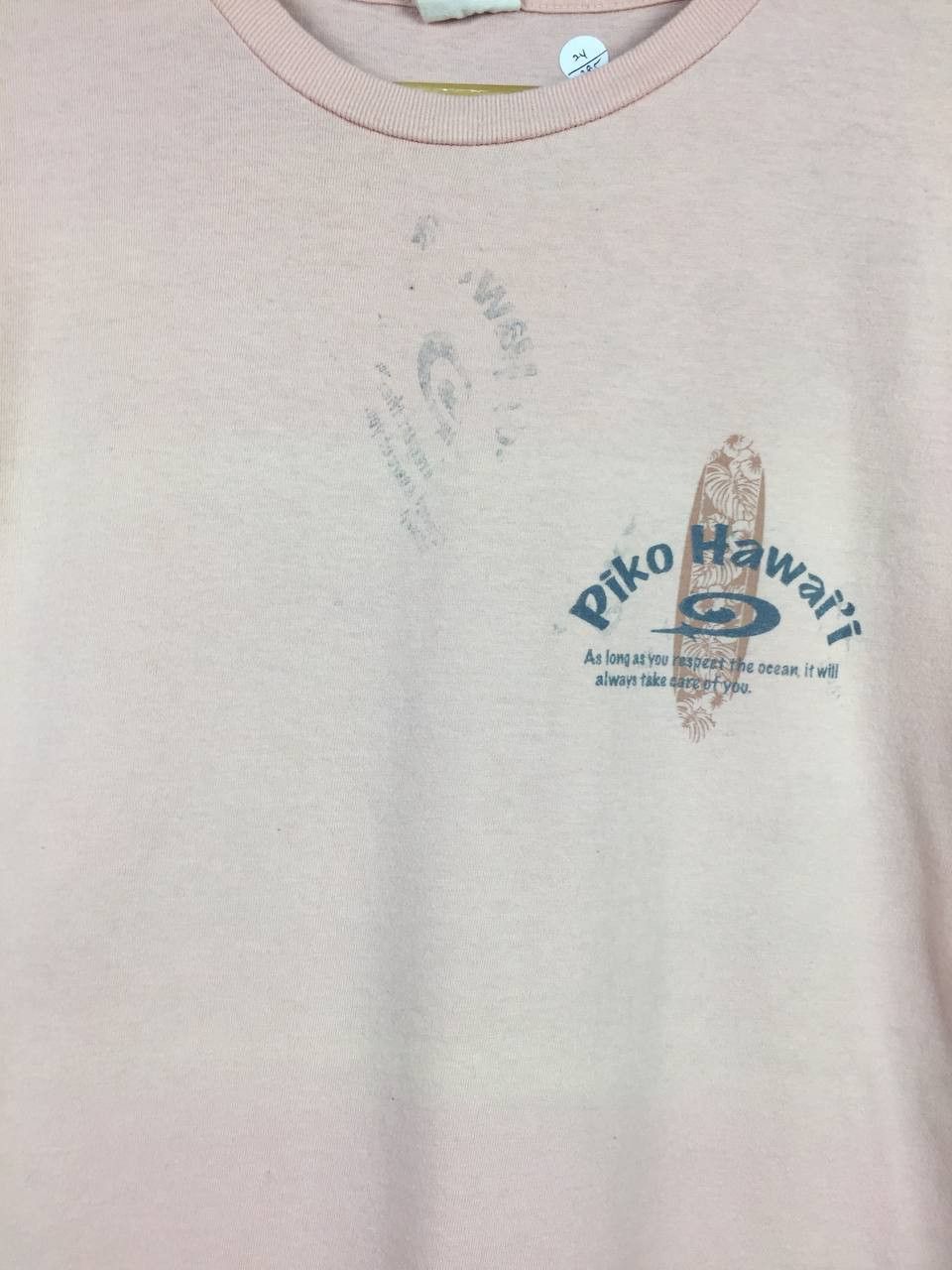 Vintage Vtg Piko Pure Hawaii Spread Da Aloha Surfriders Tee Size US XL / EU 56 / 4 - 14 Thumbnail