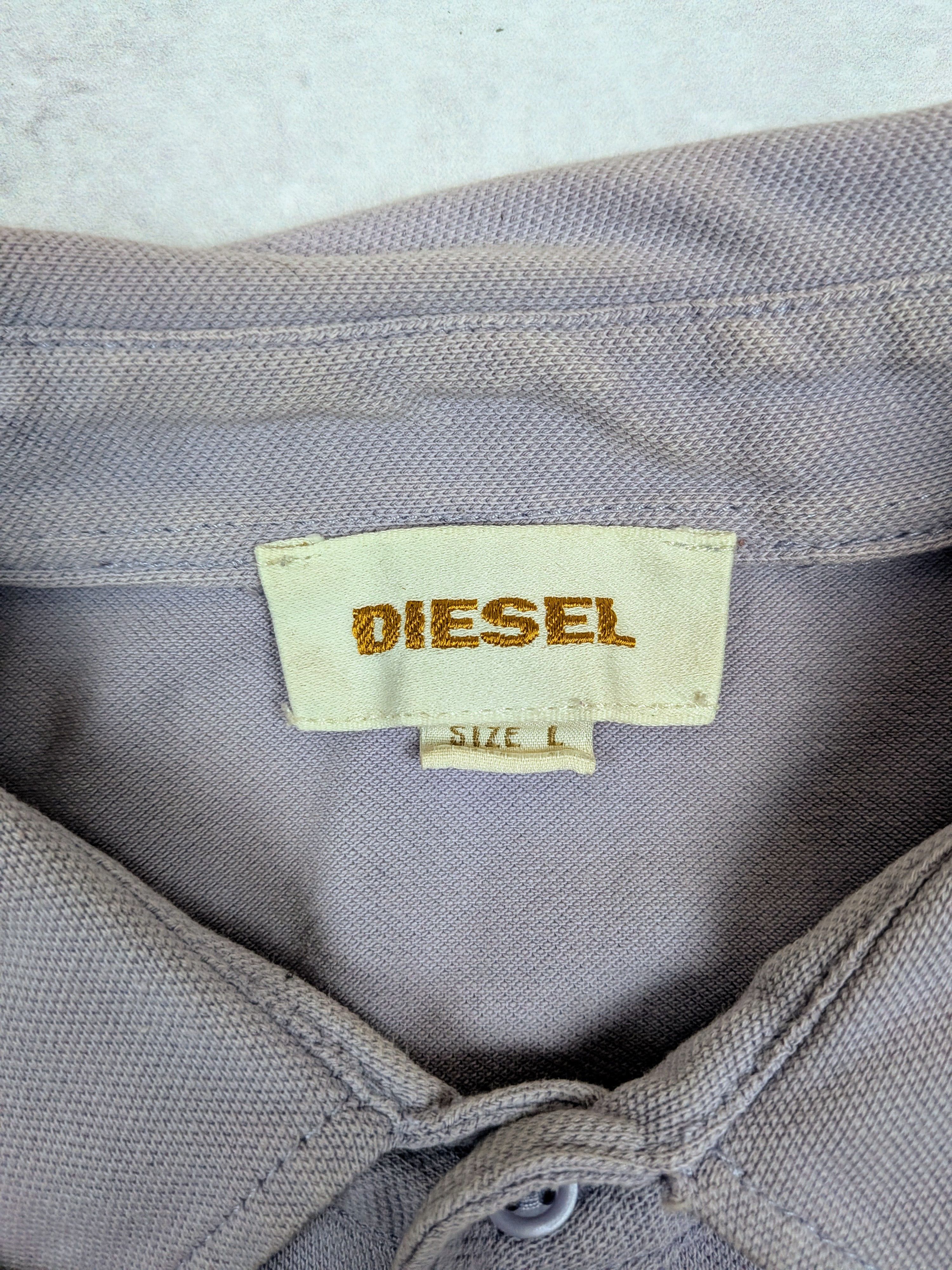 Diesel Diesel Vintage Y2K Polo Shirt Punk Logo Size L Women Size L / US 10 / IT 46 - 10 Thumbnail