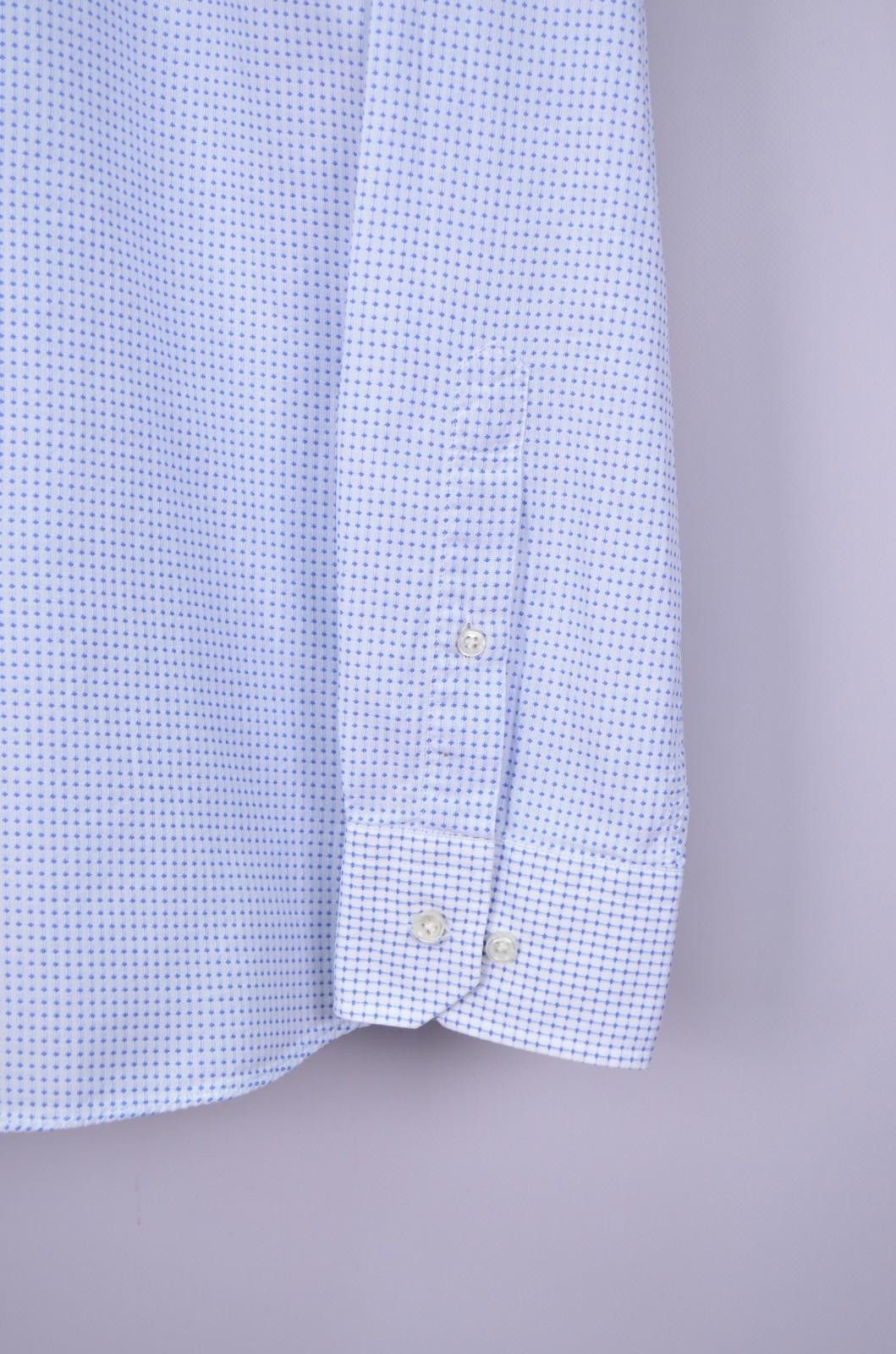 Hugo Boss Hugo Boss Mens T-Christo Blue L/S Dress Shirt Size 43 17 XL Size US XL / EU 56 / 4 - 5 Thumbnail