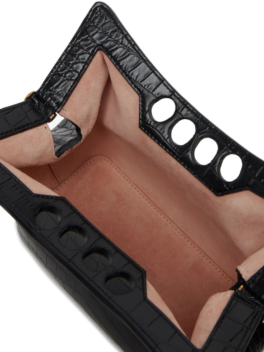 Alexander McQueen o1w1db10925 Size: OS/The Peak Bag Small in Black Size ONE SIZE - 4 Thumbnail