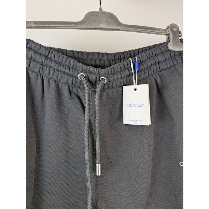 Off-White o1rshd1 Pixel Diag Sweatpants in Black / White Size US 36 / EU 52 - 8 Thumbnail