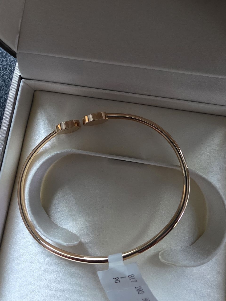 Bvlgari Bvlgari 18 kt rose gold bracelet with mother of pearl cuff Size ONE SIZE - 2 Thumbnail