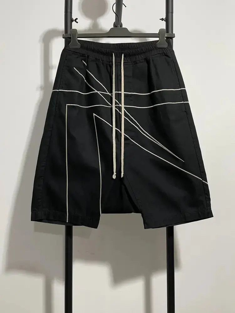 Rick Owens Sz 48 Rick Owens White Lining Shorts-2505 Size US 32 / EU 48 - 1 Thumbnail