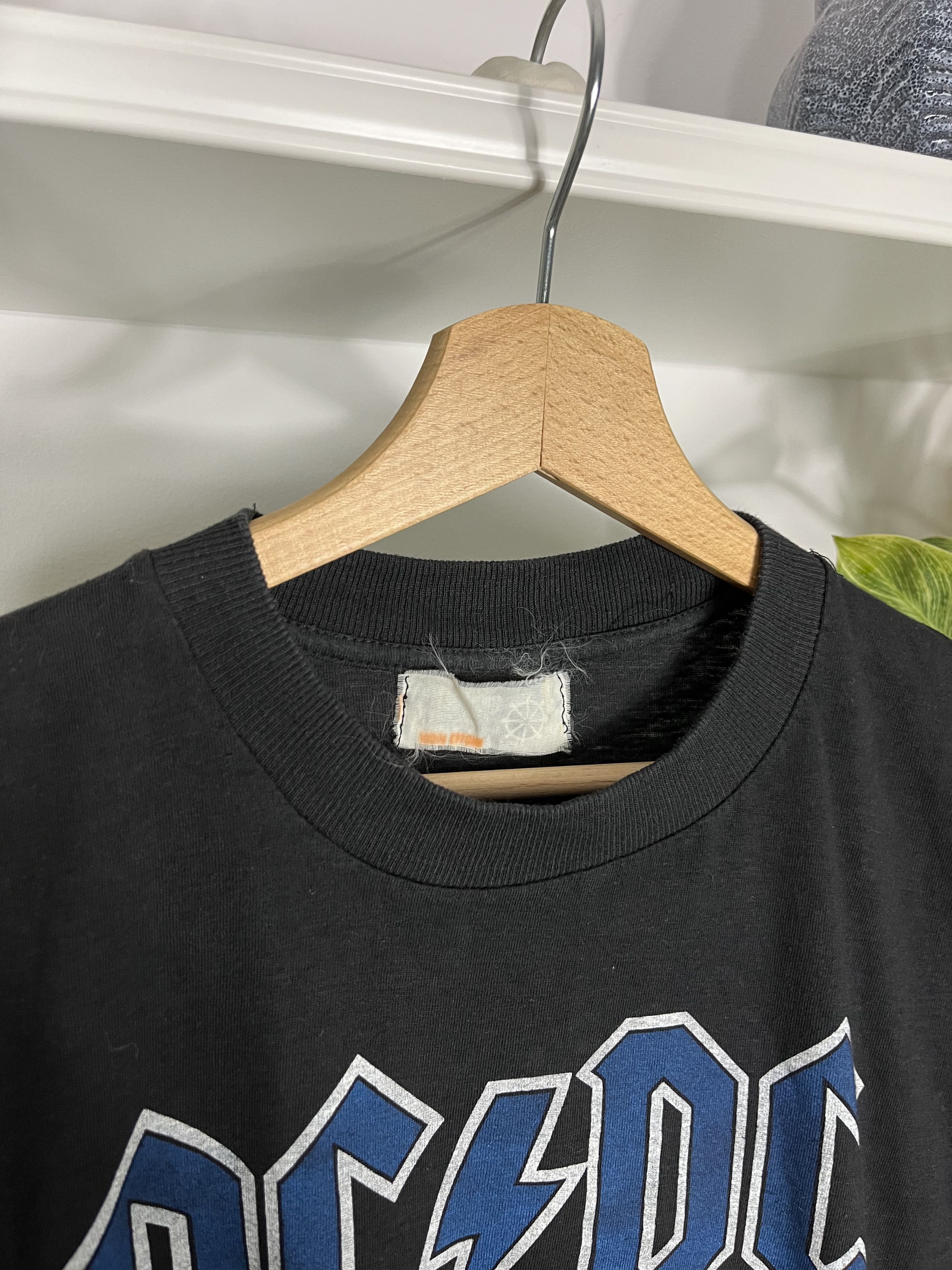 AC/DC × Band Tees × Vintage VINTAGE 1988 ACDC HEAT SEEKER WORLD TOUR TEE SHIRT Size US L / EU 52-54 / 3 - 5 Thumbnail